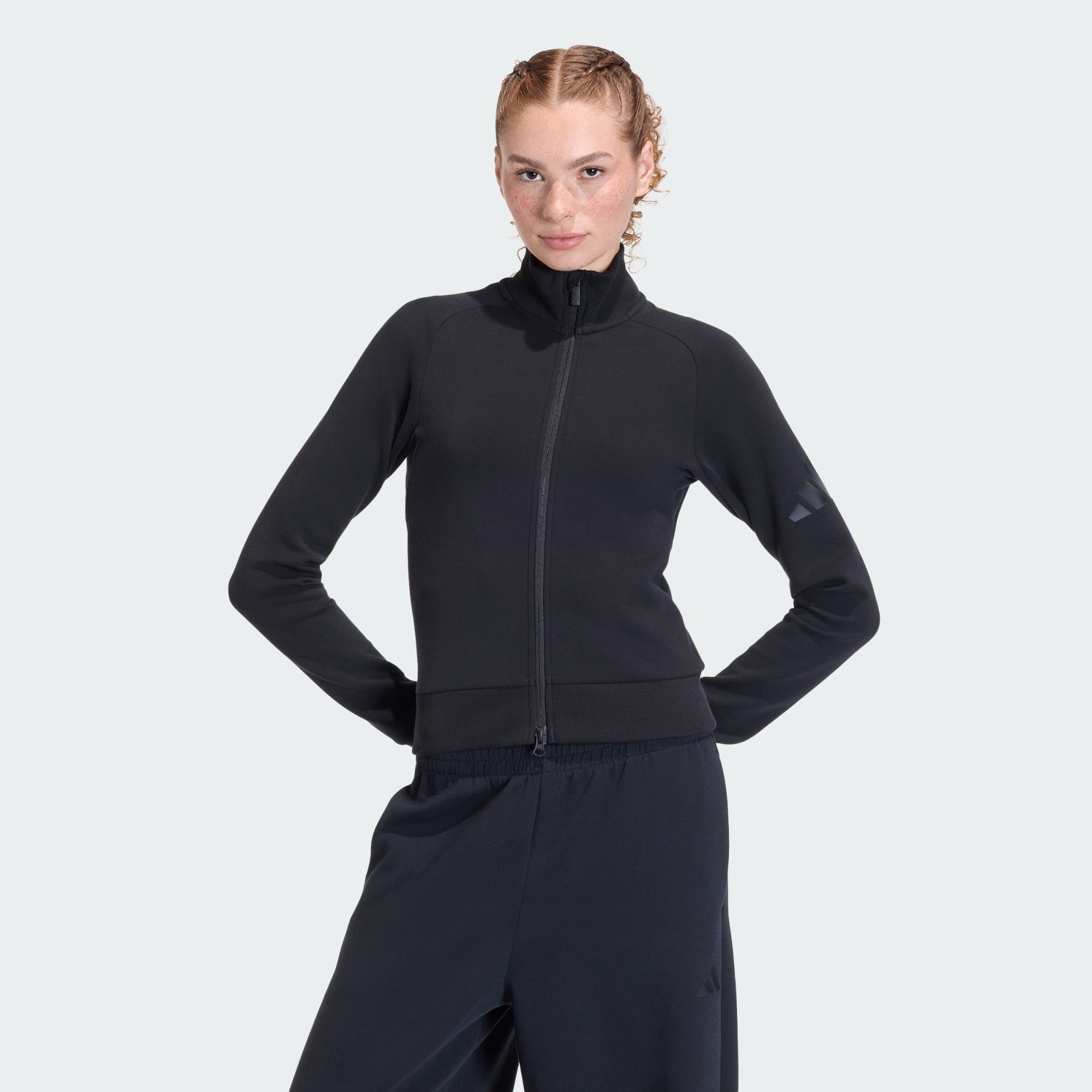 Trainingstop SOFT LUX TRAININGSJACKE, SCHMAL GESCHNITTEN