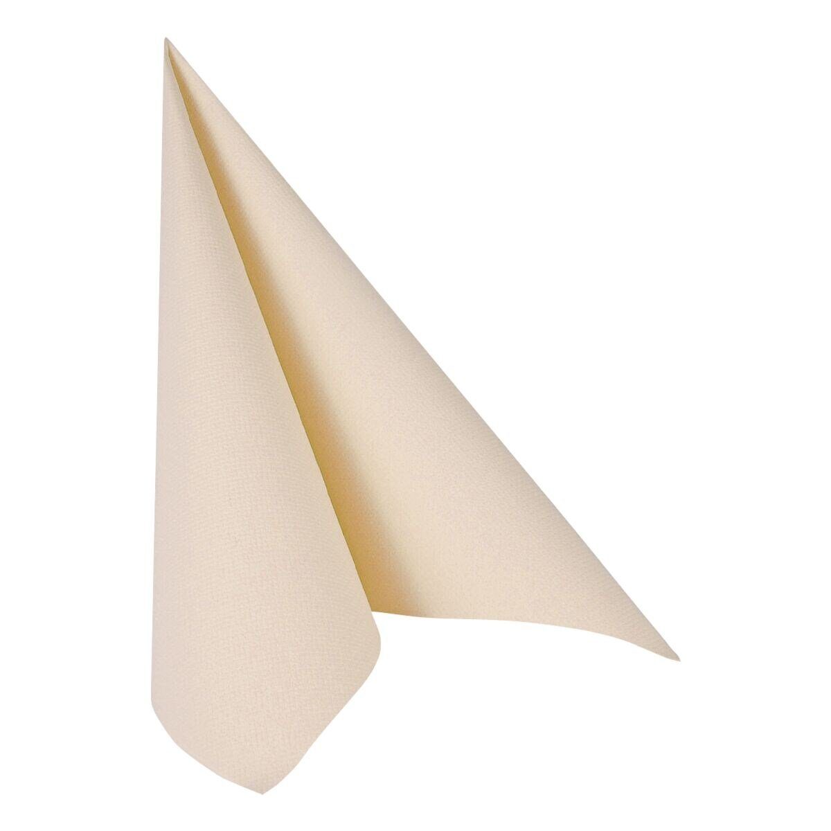 PAPSTAR Papierserviette Royal Collection, (50 St), 3-lagig, 40x40 cm, 1/4-Faltung