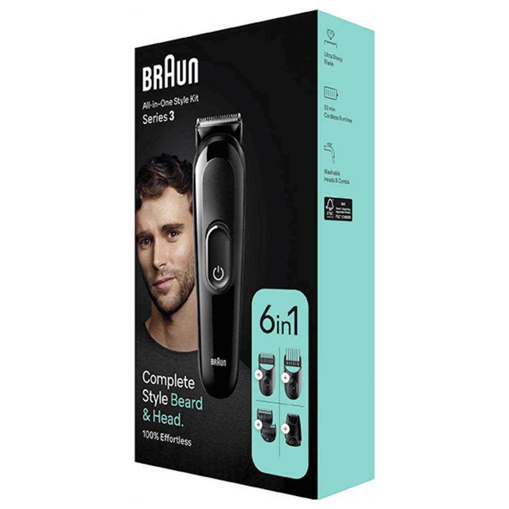 Braun Bartschneider All-in-One Style Kit MGK3420 Bart/ Bartschneider, Haarschneider