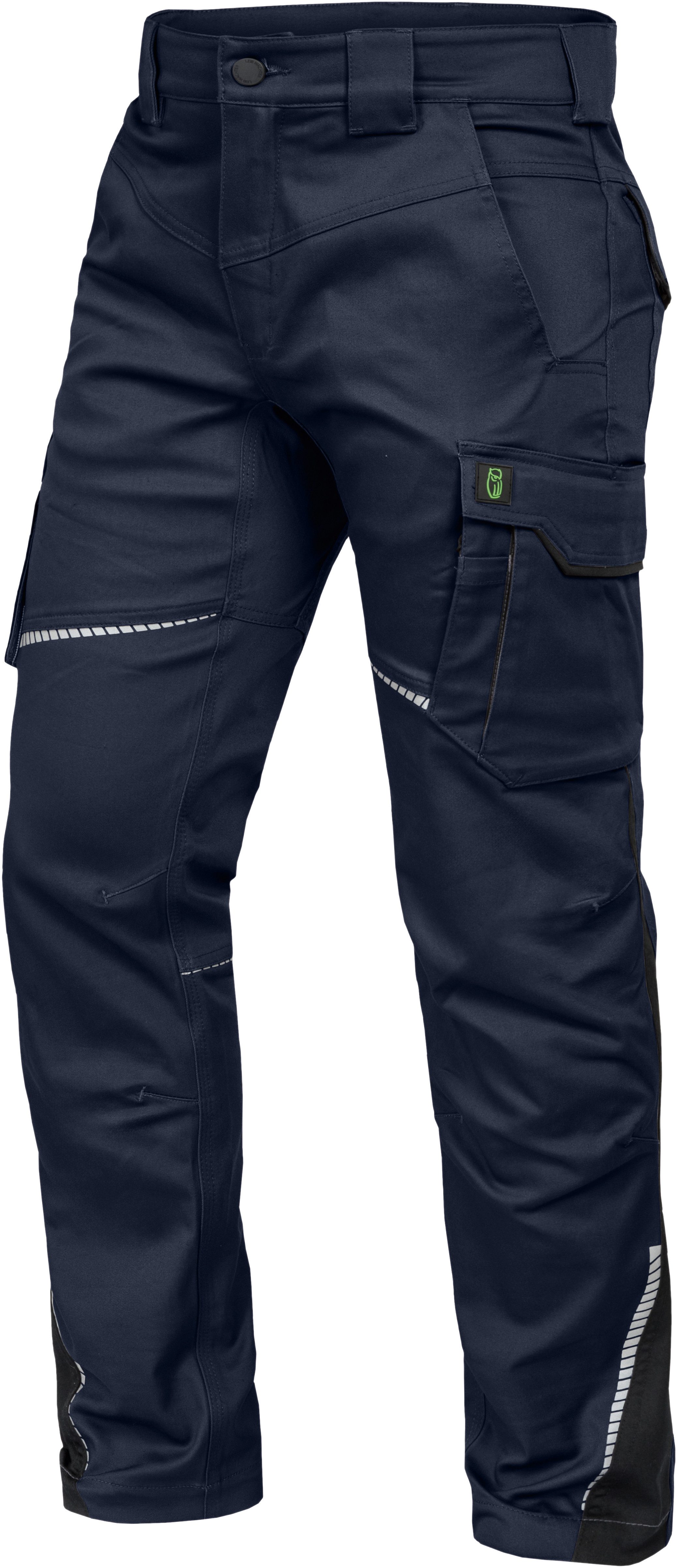 Leibwächter Arbeitshose Flex Line Herren Bundhose ohne Knietaschen gerader Schnitt Übergrößen atmungsaktiver elastischer Stretchstoff