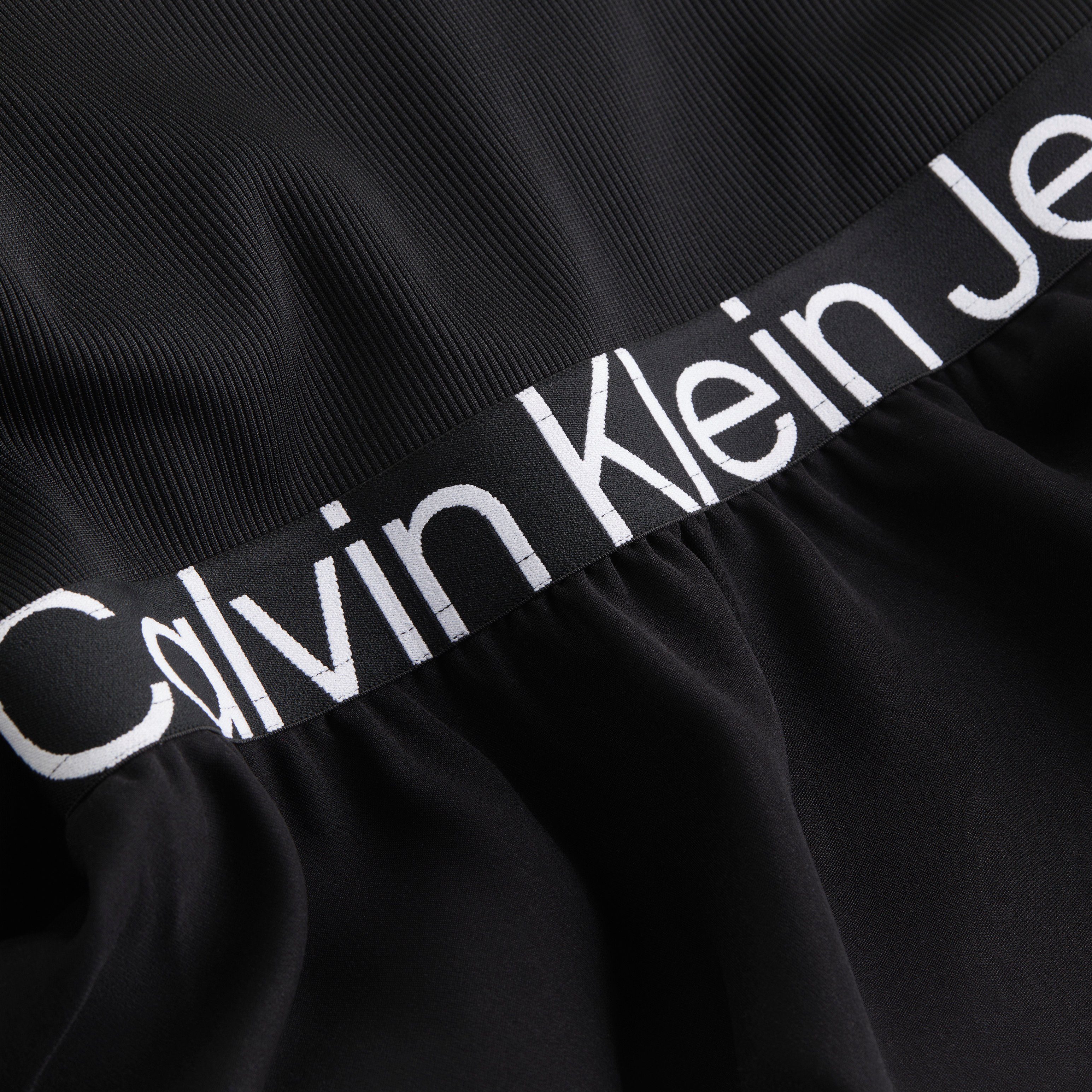 LOGO SLEEVE Skaterkleid ELASTIC LONG Jeans Klein DRESS Calvin