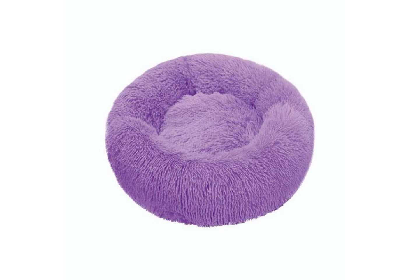 TPFLiving Tierkorb aus Baumwolle - Flauschiges Hundekörbchen / Katzenkörbchen, Plüsch Hundebett Rund - Verschiedene Farben - 60cm - 100cm Durchmesser