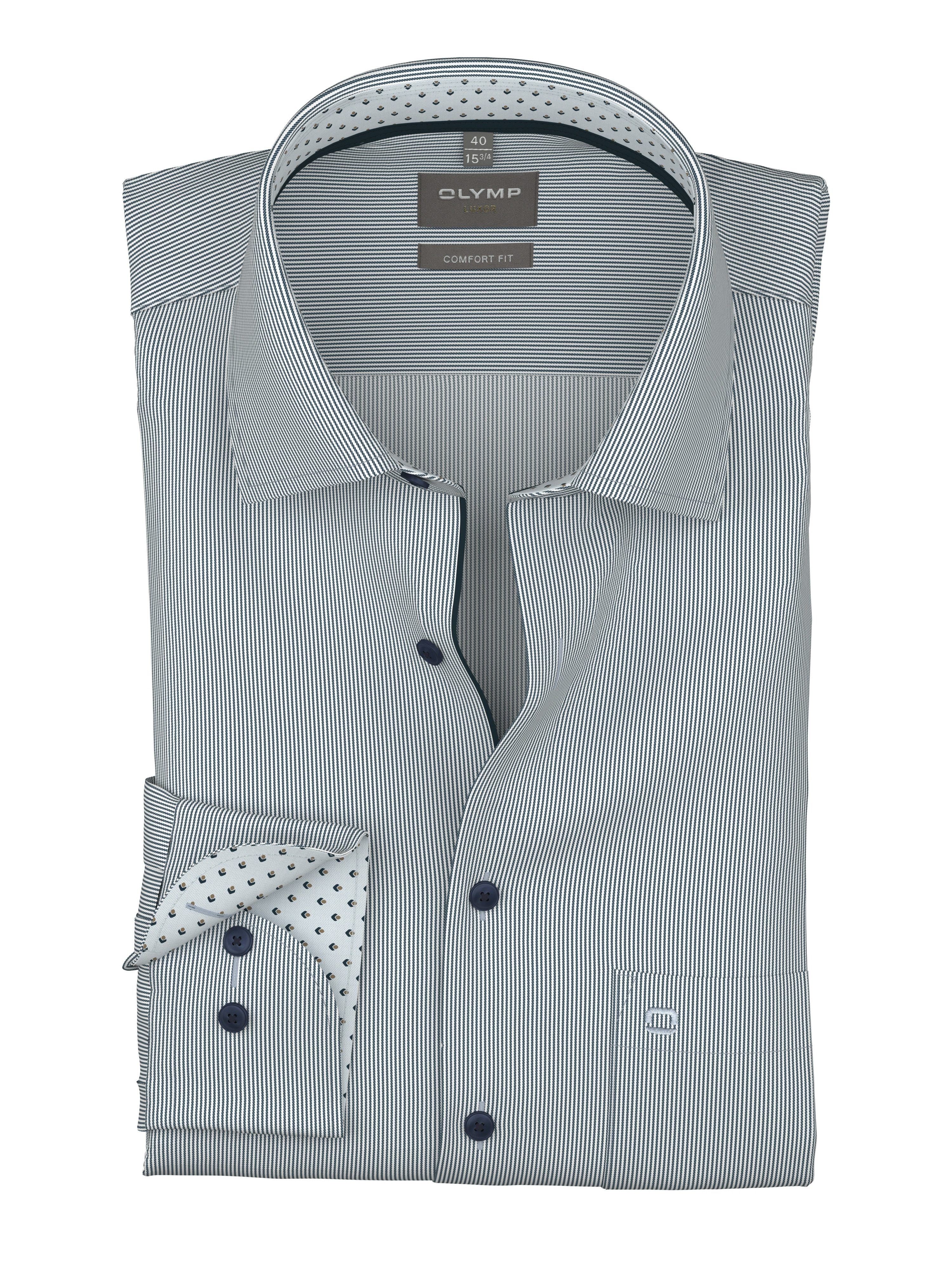 OLYMP Langarmhemd Luxor Businesshemd, comfort fit, New Kentkragen günstig online kaufen