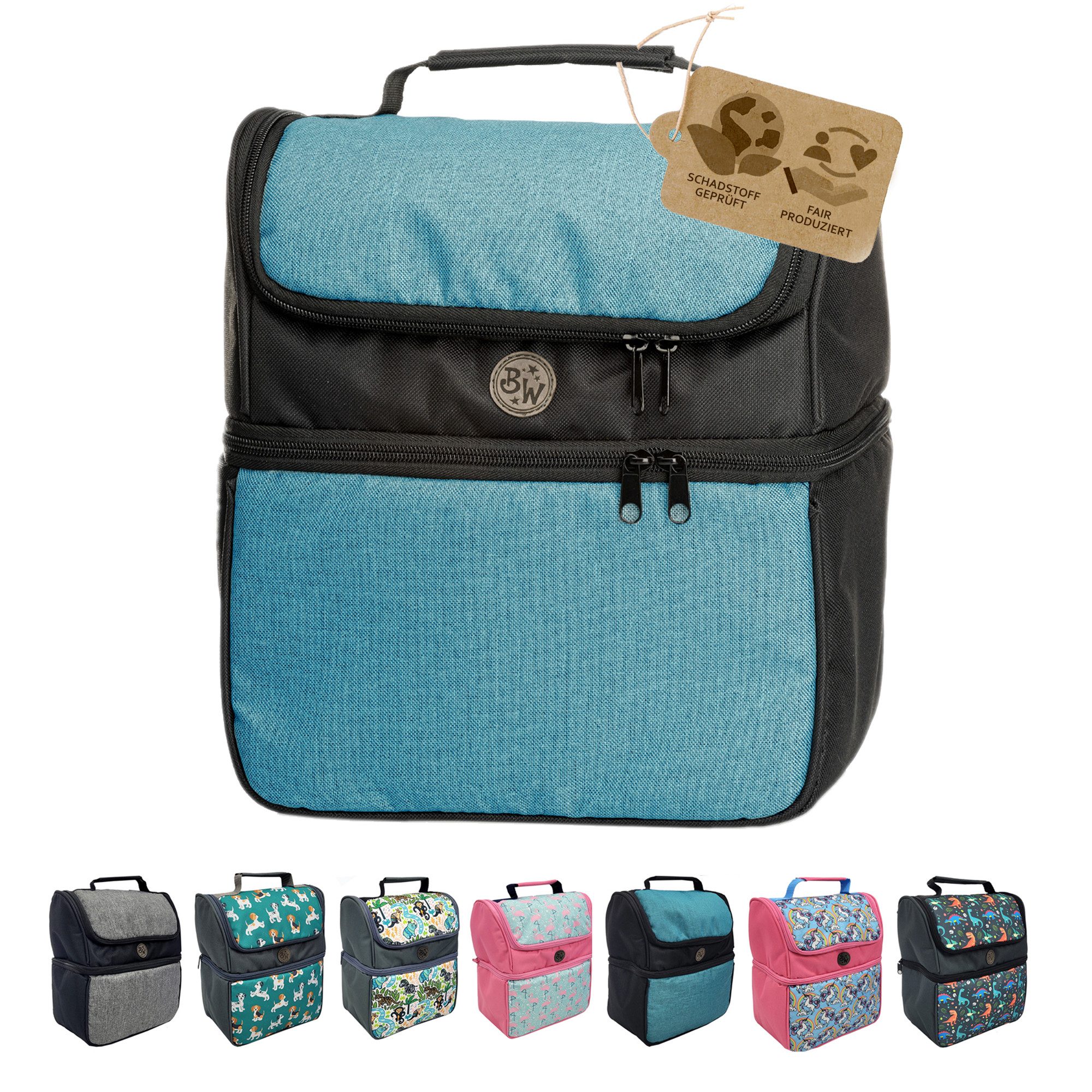 BambiniWelt by Rafael K. Aufbewahrungstasche Kinderrucksack Tasche für Hörwürfel z.B. Toniebox und Tigerbox