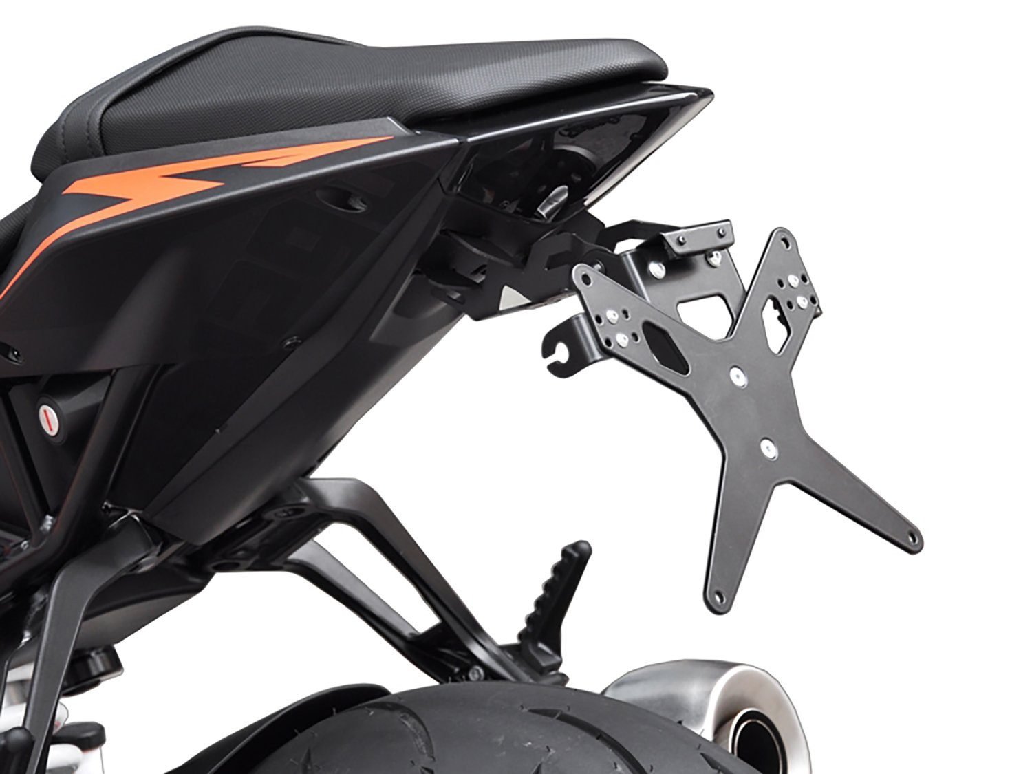 ZIEGER Kennzeichenhalter X-Line für KTM 1290 Super Duke R BJ 2014-19