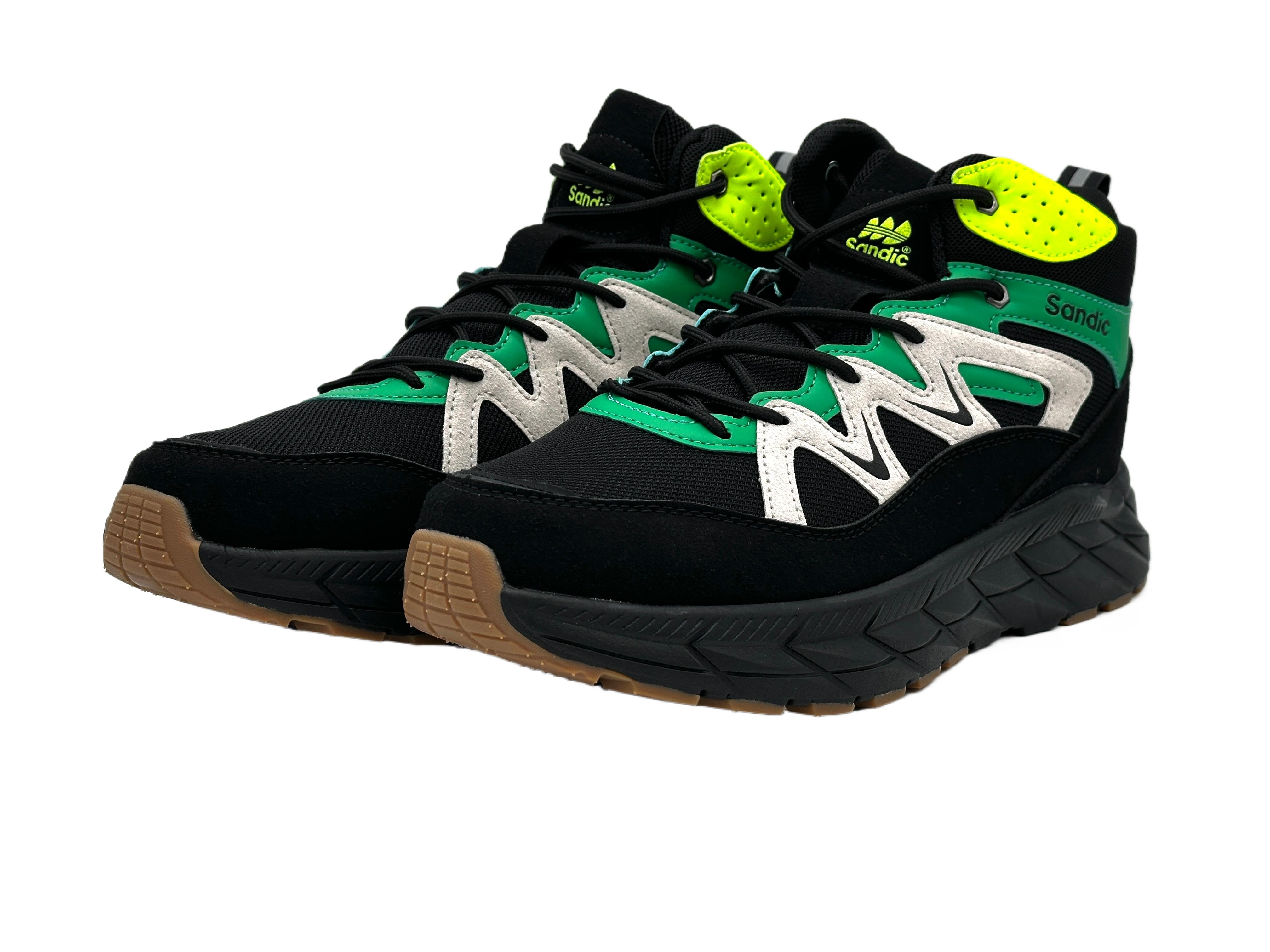 Nowaland Wanderschuhe Outdoor High-Top Sneaker Trekkingschuh Atmungsaktiv, Rutschfest & Bequem