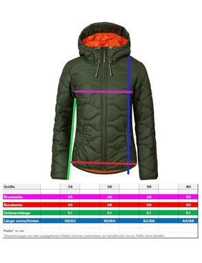 Icepeak Steppjacke Taika mit Kapuze, wasserabweisend, supersoft und schön warm