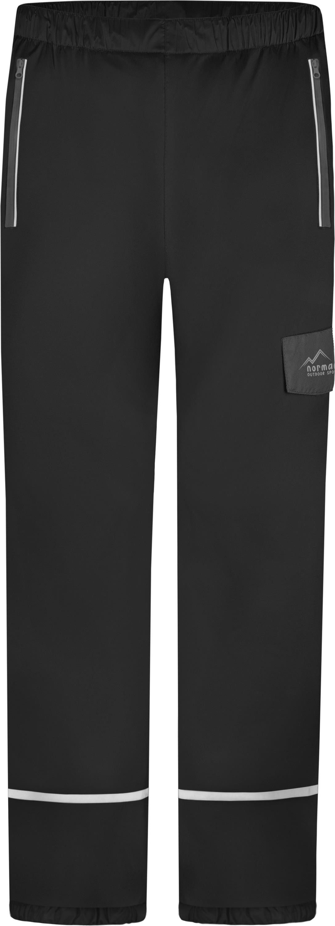 normani Regenhose Kinder Regenhose Shalalth Wasserdichte Winterhose Matschhose mit Reißverschlusstaschen