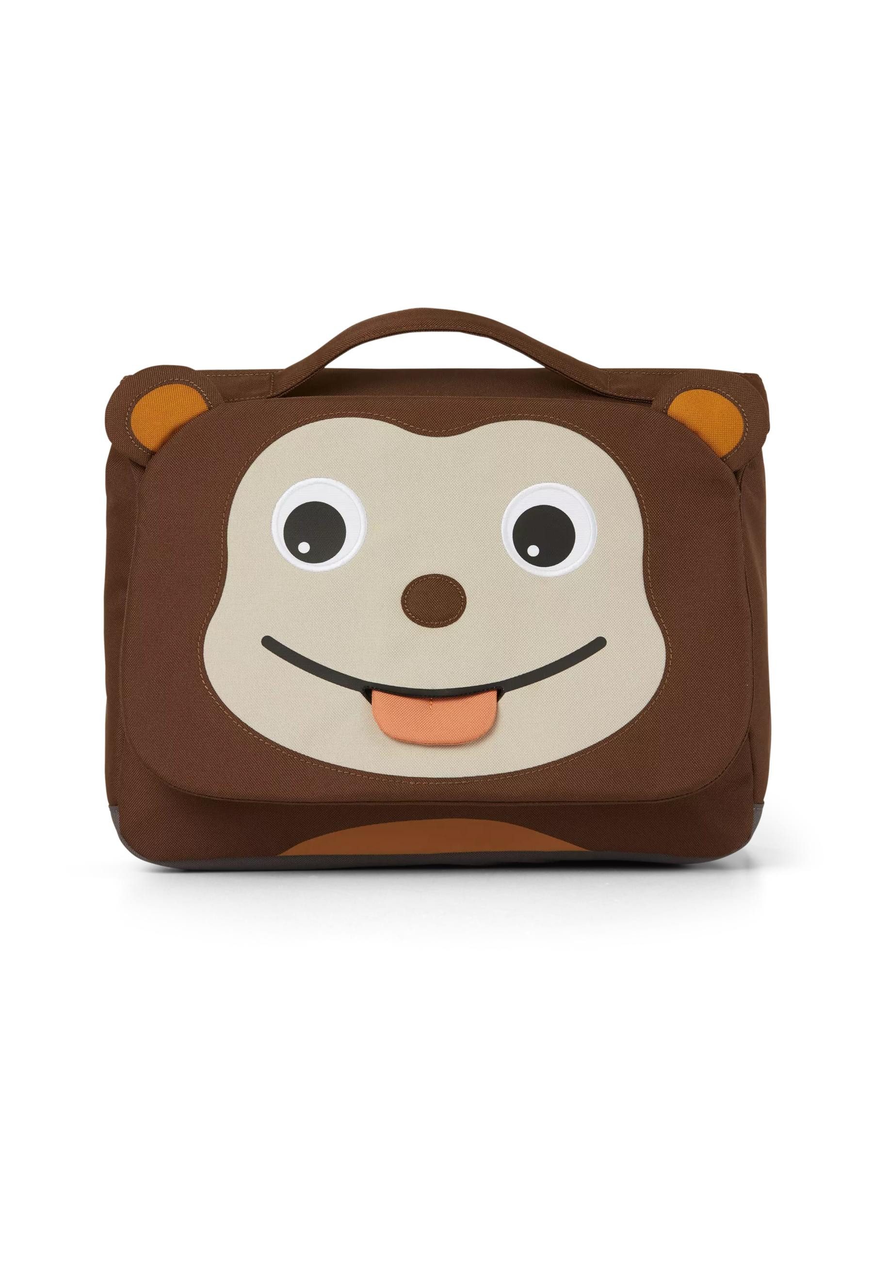 Affenzahn Kinderrucksack Vorschultasche, personalisierbare Ziehzunge mit Namensschild