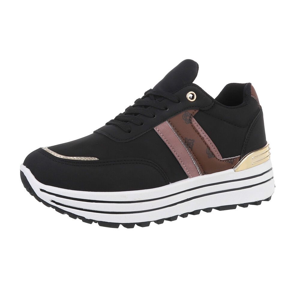 Ital-Design Damen Low-Top Freizeit Sneaker (86188010) Keilabsatz/Wedge Snea günstig online kaufen