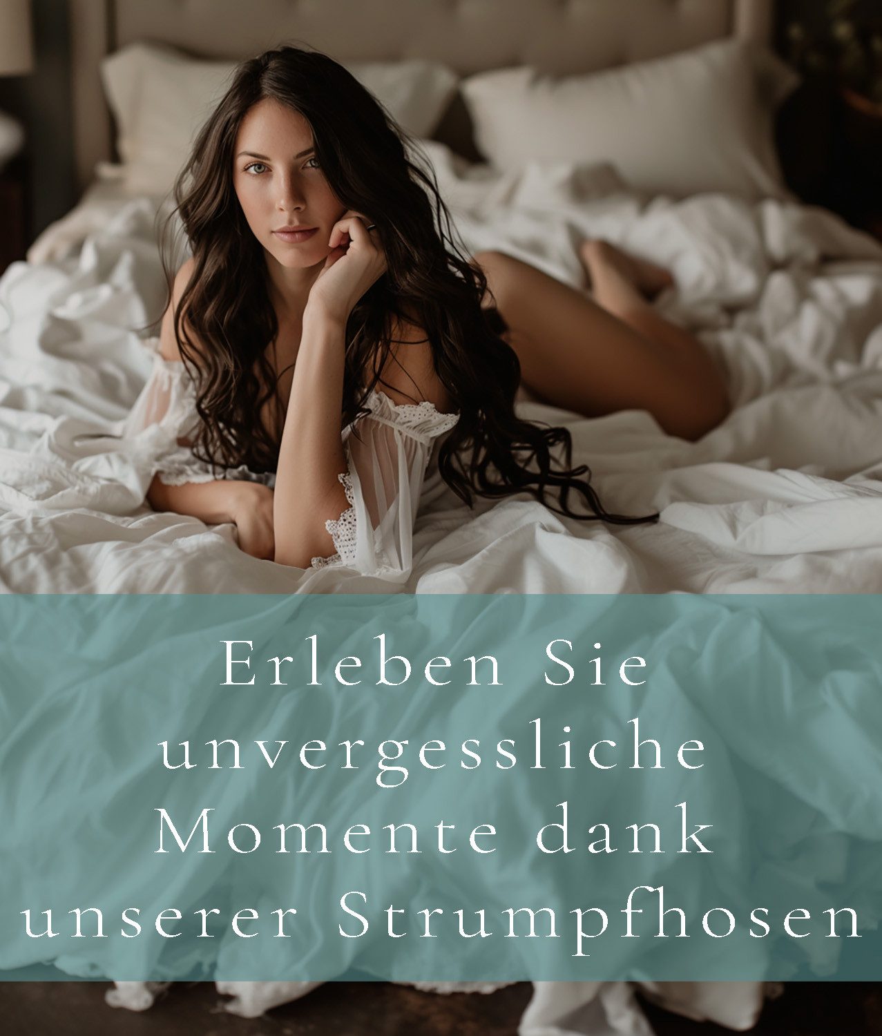 BANANALU Ouvert Strumpfhose Ouvert Strumpfhose mit offenem Schritt und Herzen 20 DEN (1 St) – Bild 4 von 5