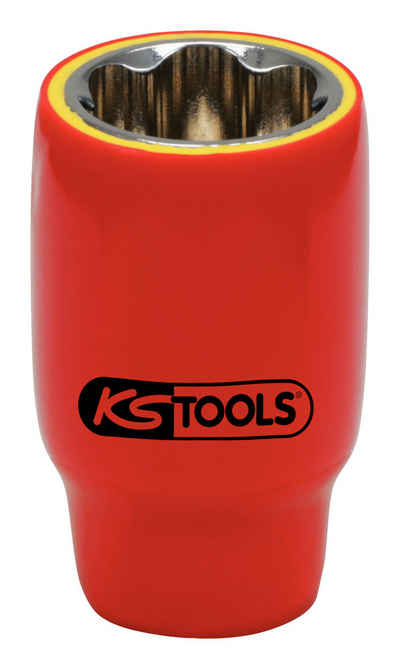 KS Tools Stecknuss, 1/2" mit Schutzisolierung, 18 mm