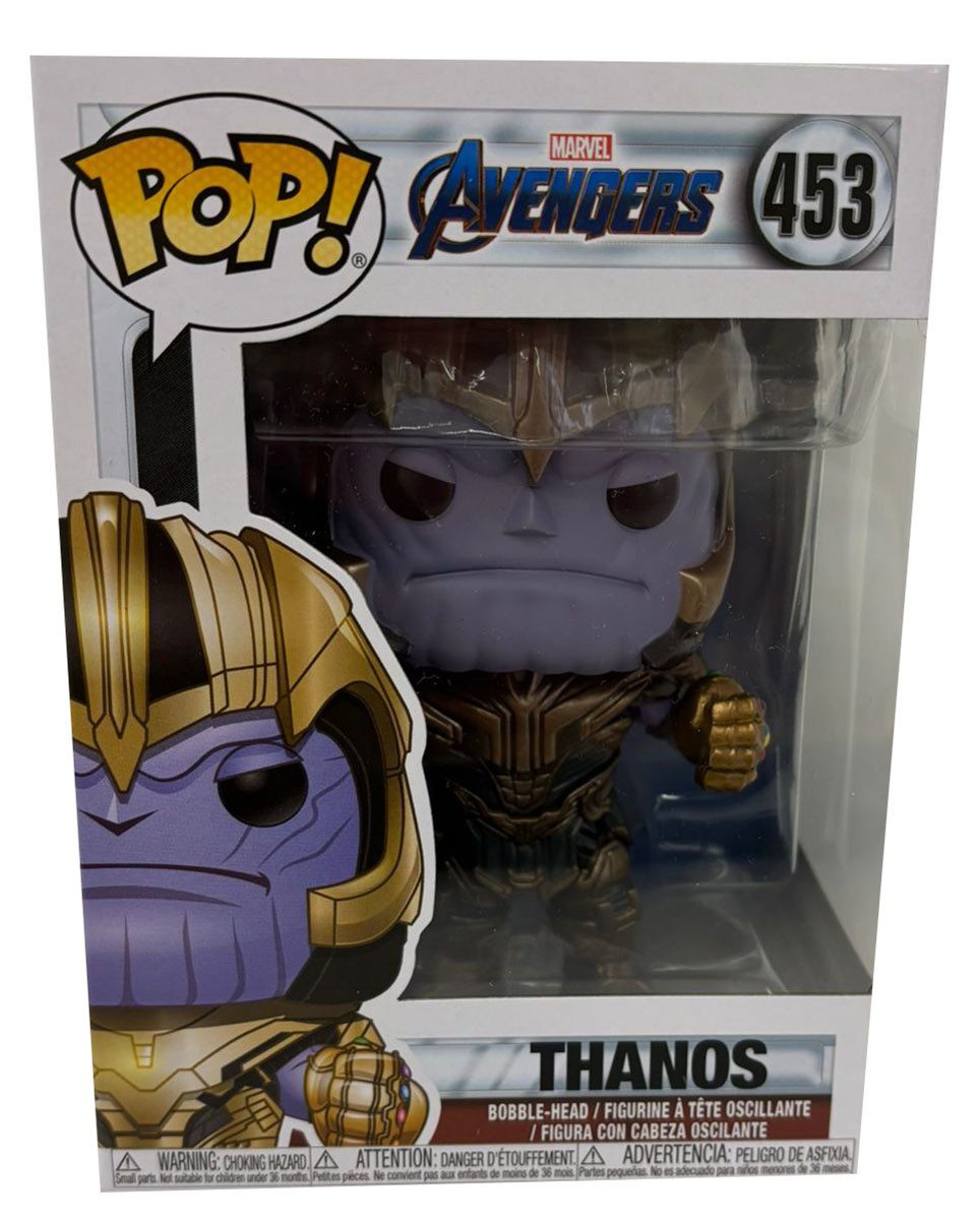 Funko Spielfigur Funko POP Marvel Avengers Endgame Thanos Vinyl-Figur, Sammelfigur, Act