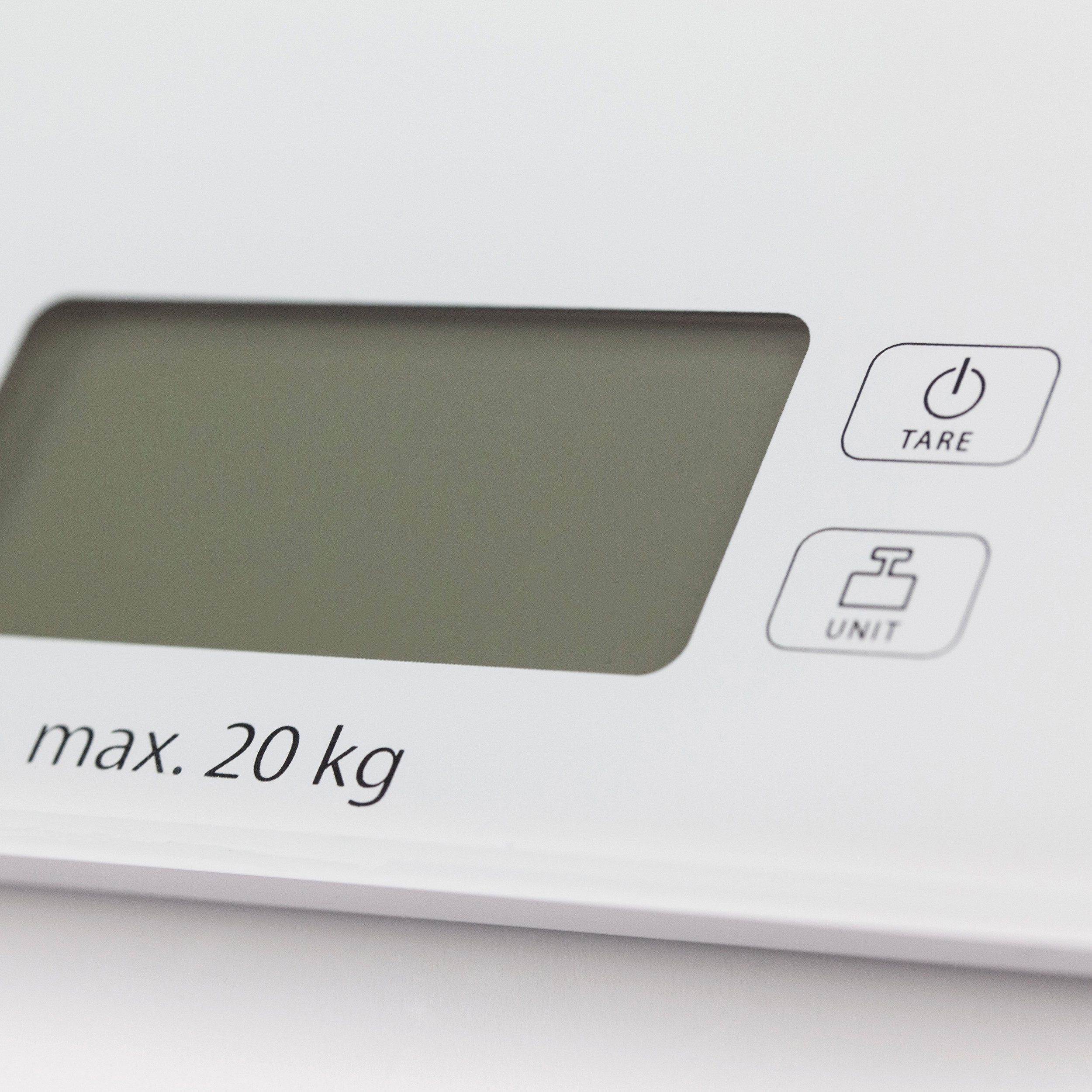 Caso Küchenwaage LX 20, Tara-Funktion, Glas-Wiegefläche