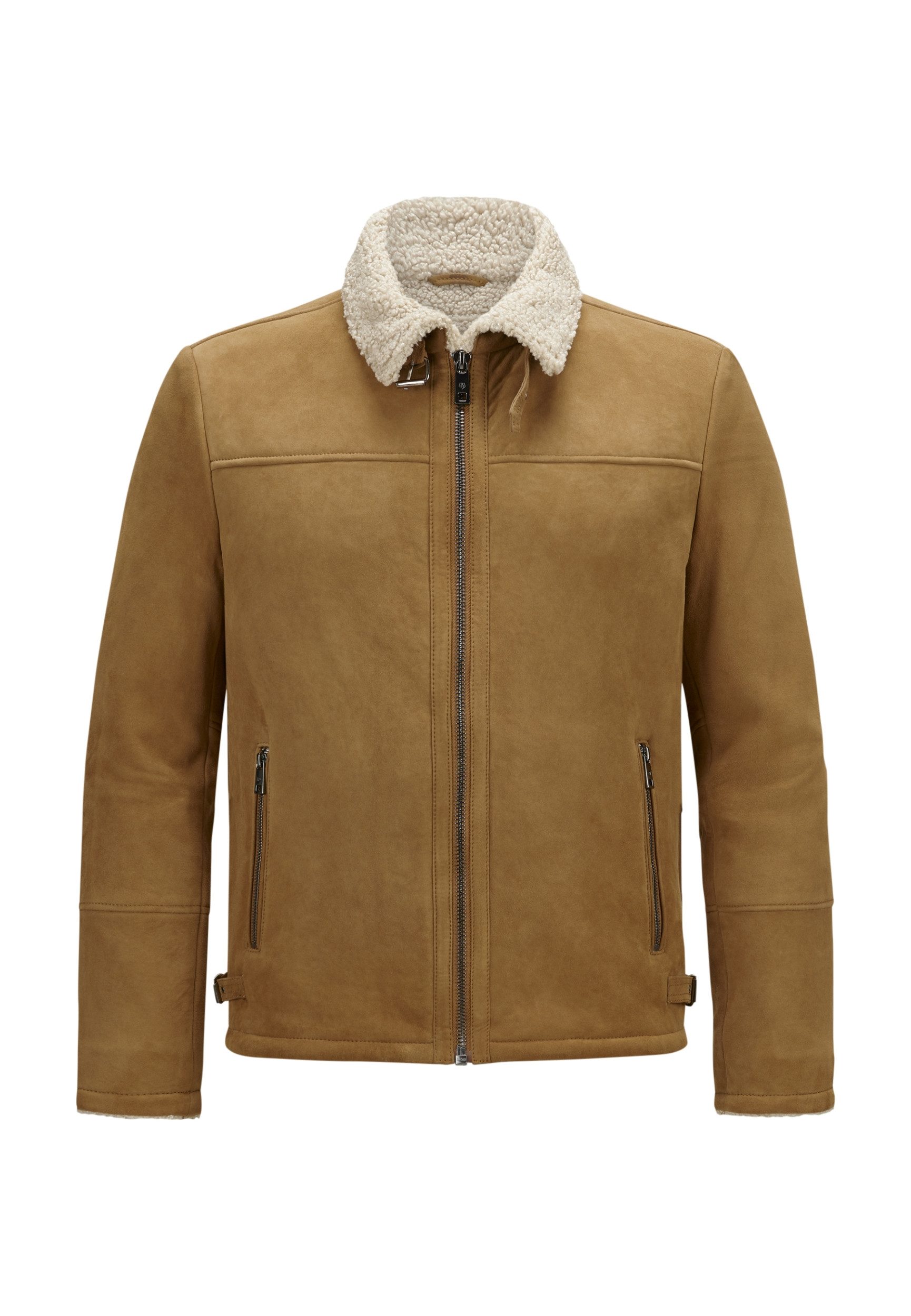 Milestone Lederjacke - Hochwertige Velourslederjacke - MSDomenic