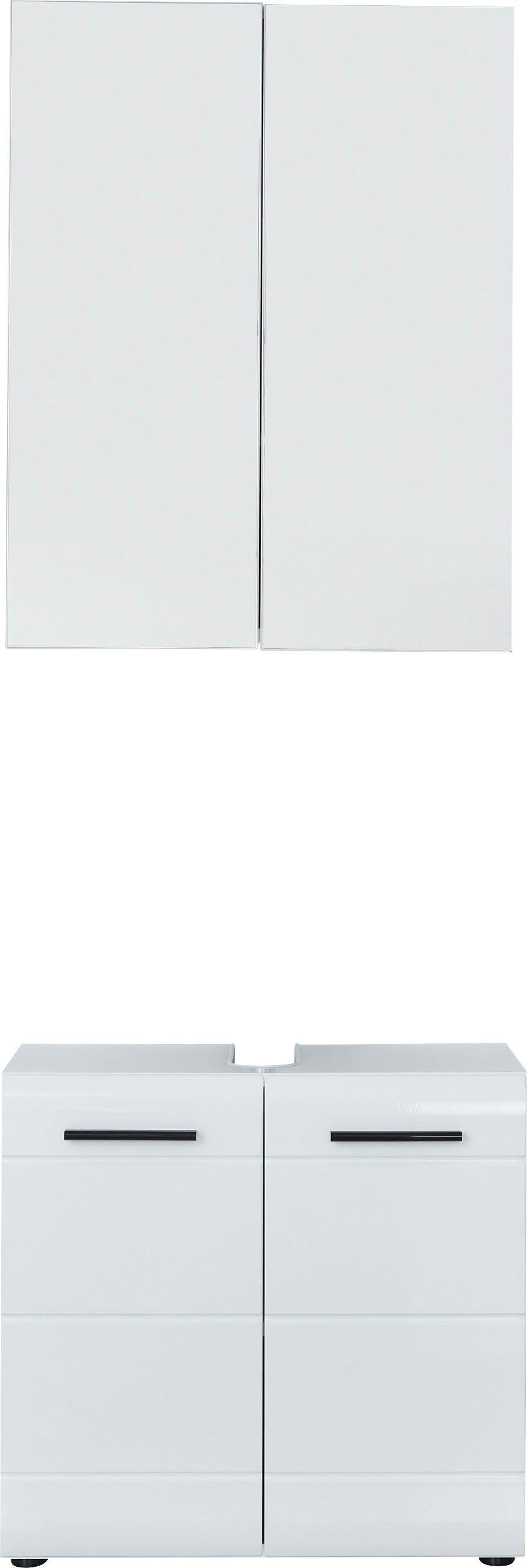 welltime Badmöbel-Set Sovana, (Set, 2-St), Badezimmermöbel günstig online kaufen