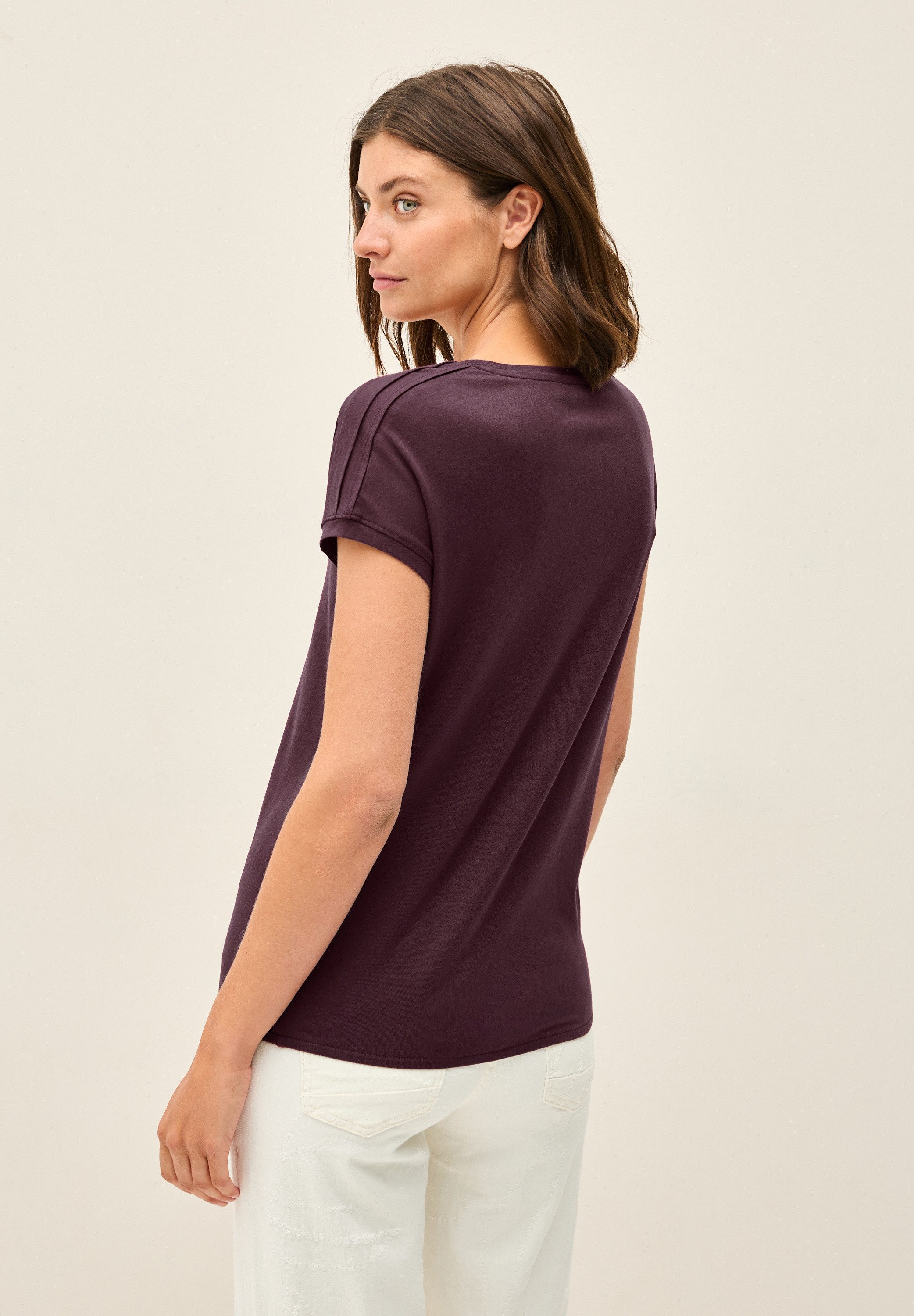 CECIL T-Shirt mit elastischem Bund günstig online kaufen