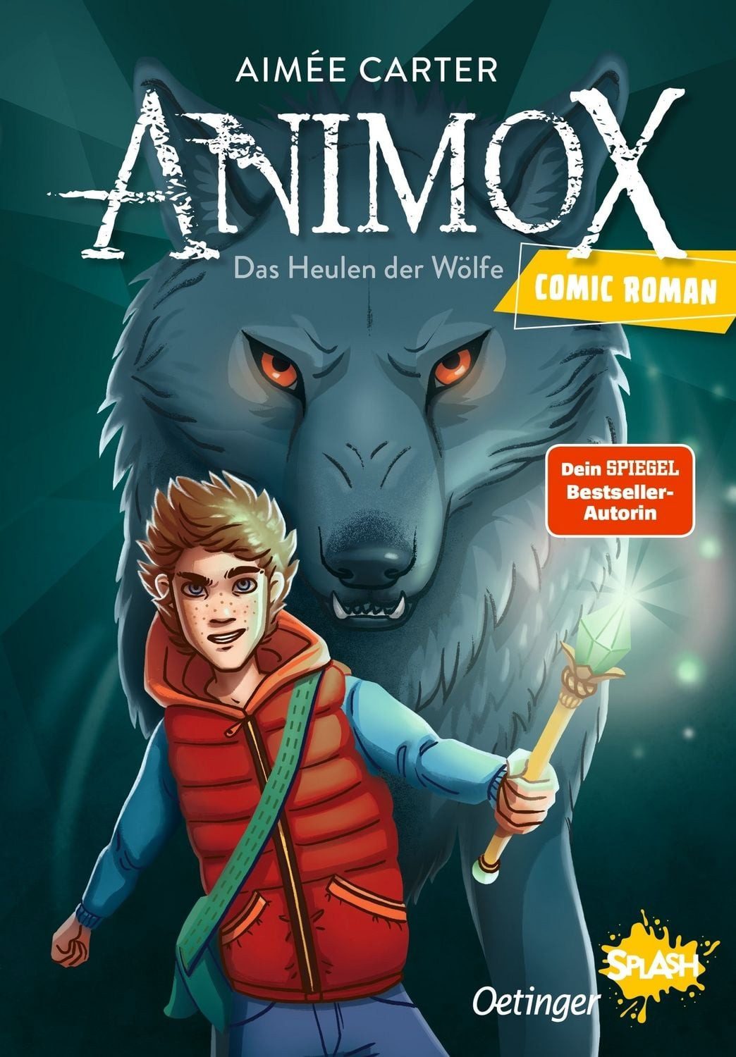 Comic Animox als Comic-Roman 1. Das Heulen der Wölfe Aufregende Leseabenteue Aimée Carter