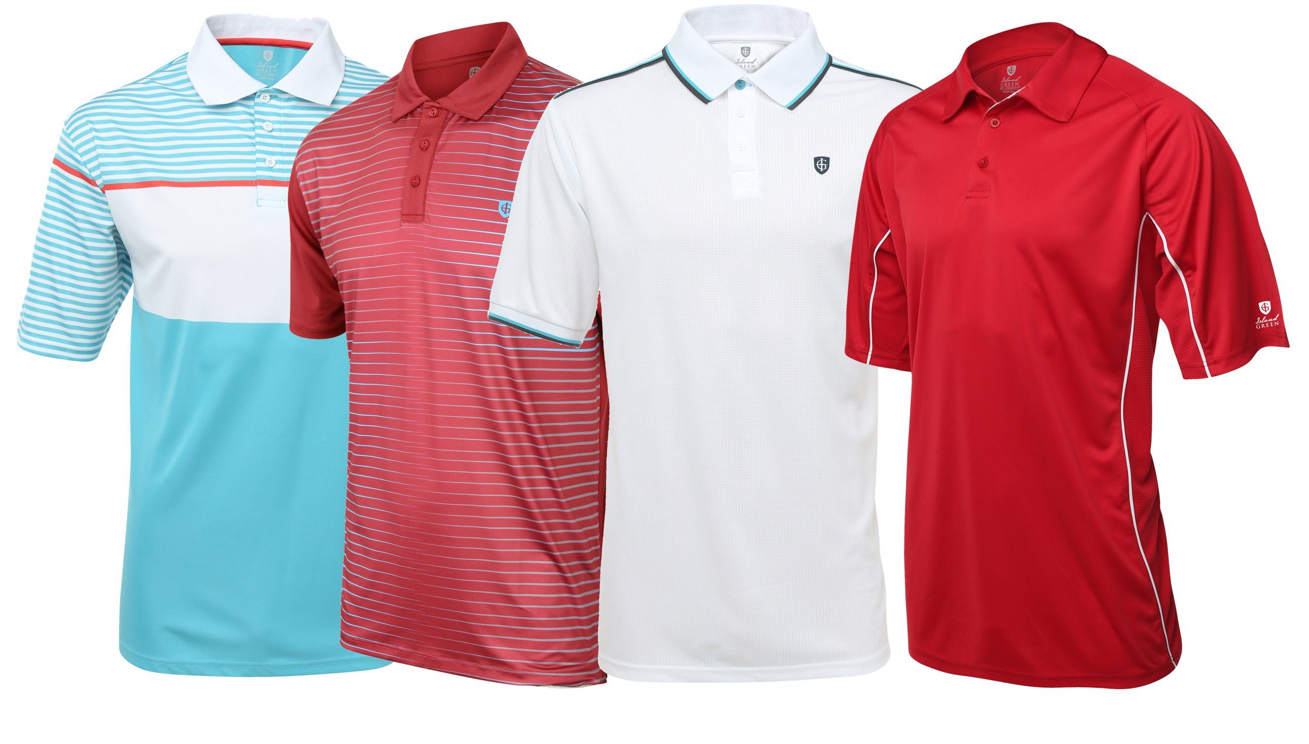 ISLAND GREEN Poloshirt Poloshirt Golfshirt Herren günstig online kaufen