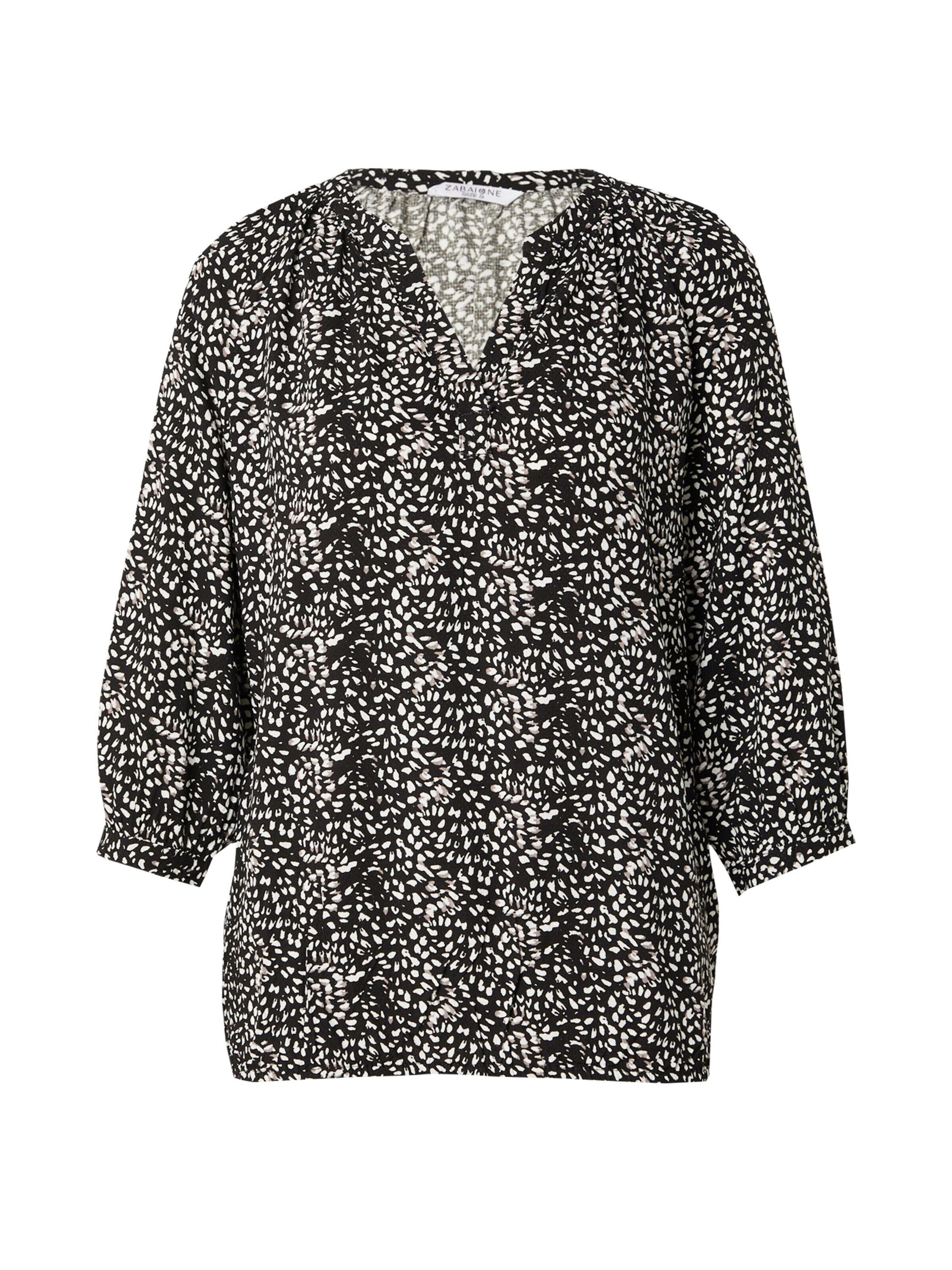 ZABAIONE Funktionsbluse Co44rnelia (1-tlg) Drapiert/gerafft
