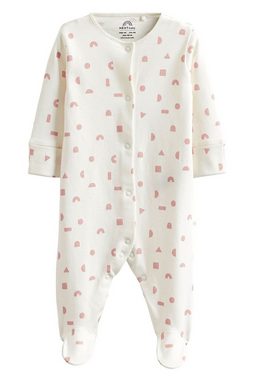 Next Schlafoverall Babyschlafanzüge mit Print im 5er-Pack (5-tlg)