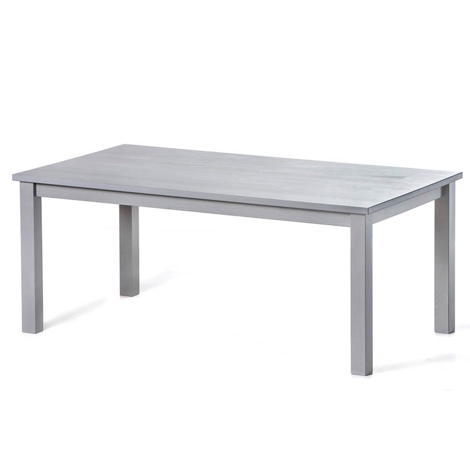 hagge home Couchtisch hagge home Vesa, Holztisch klein Kiefernholz massiv 110 x 60 x 45 cm Grau