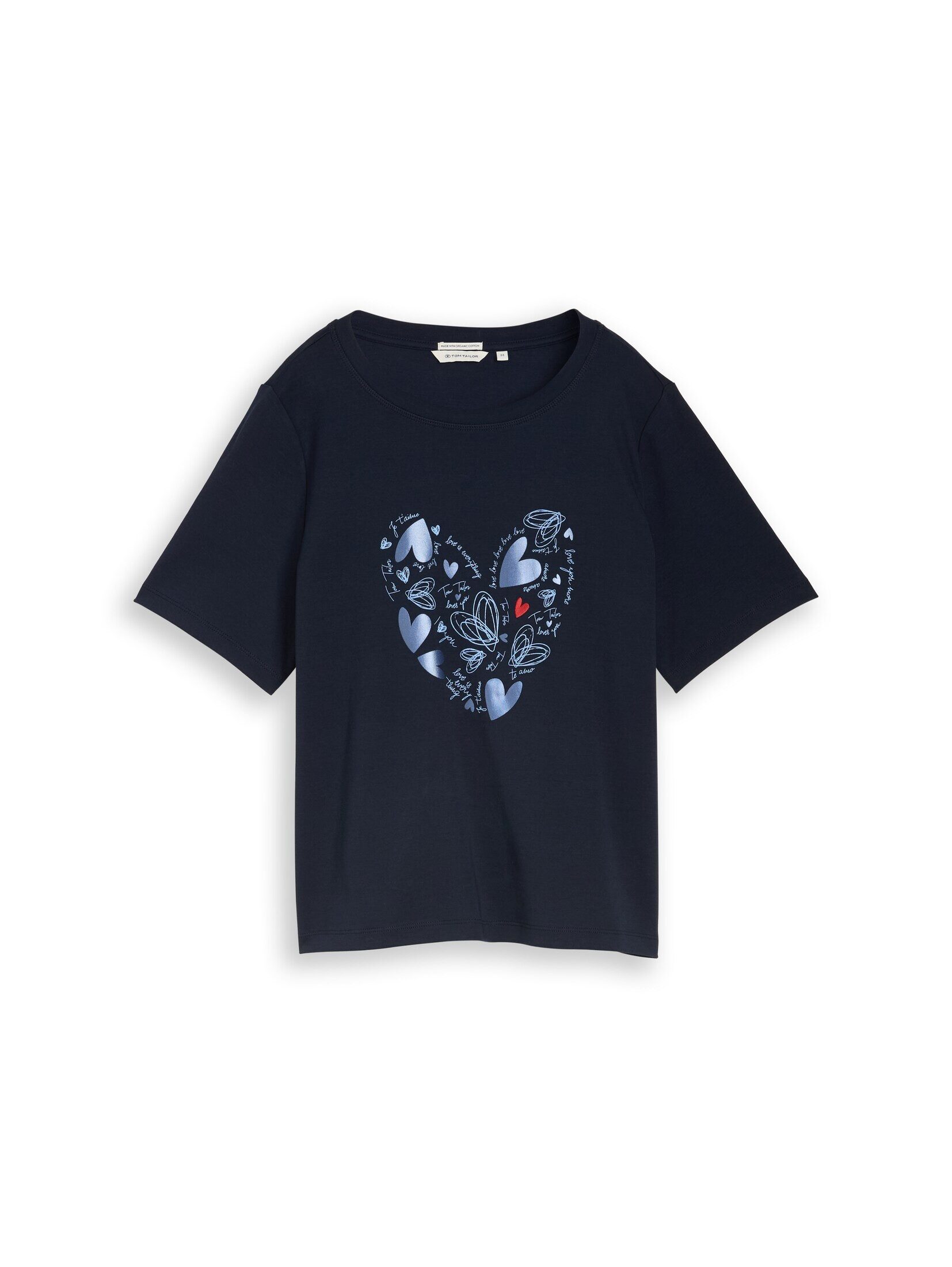 TOM TAILOR T-Shirt T-Shirt T-Shirt aus Baumwolle günstig online kaufen