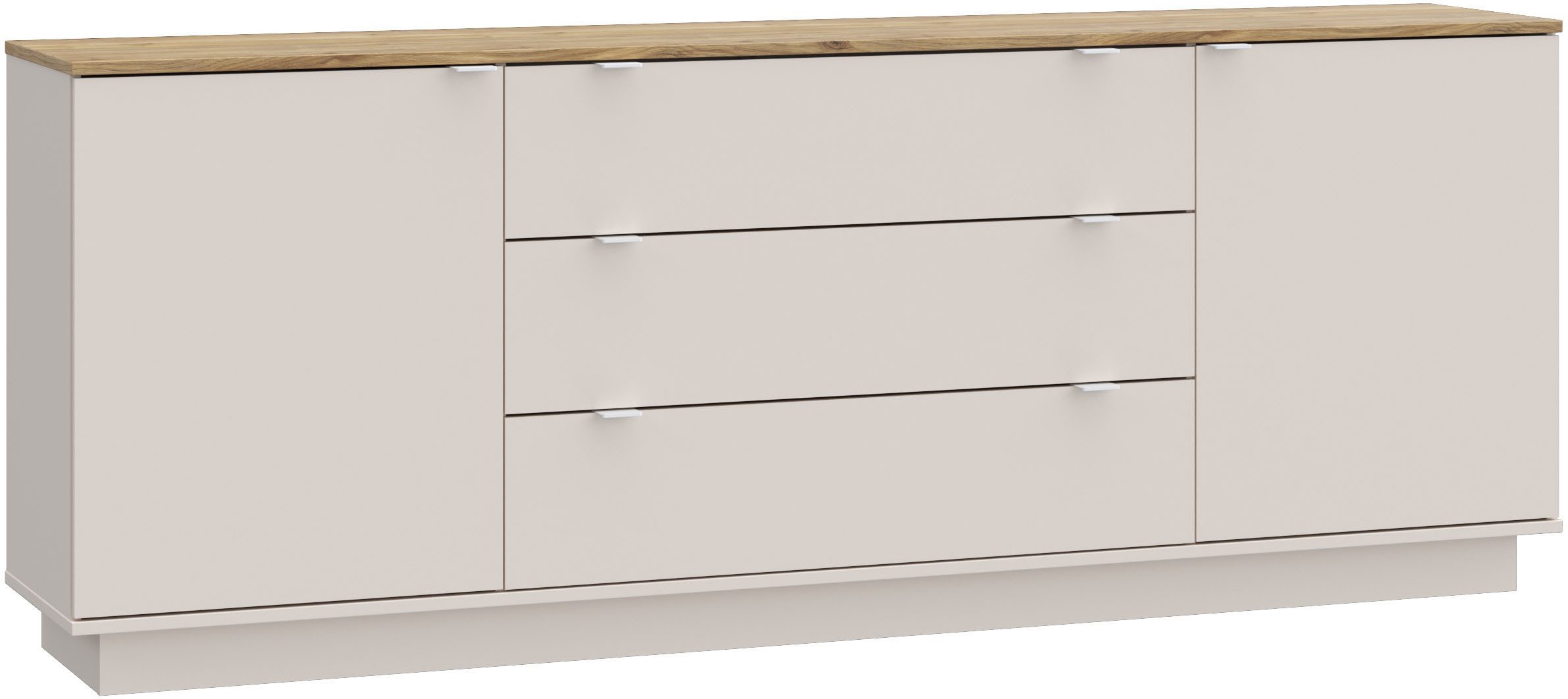 FORTE Sideboard, B/H/T 224,5/85,7/41,3 cm günstig online kaufen