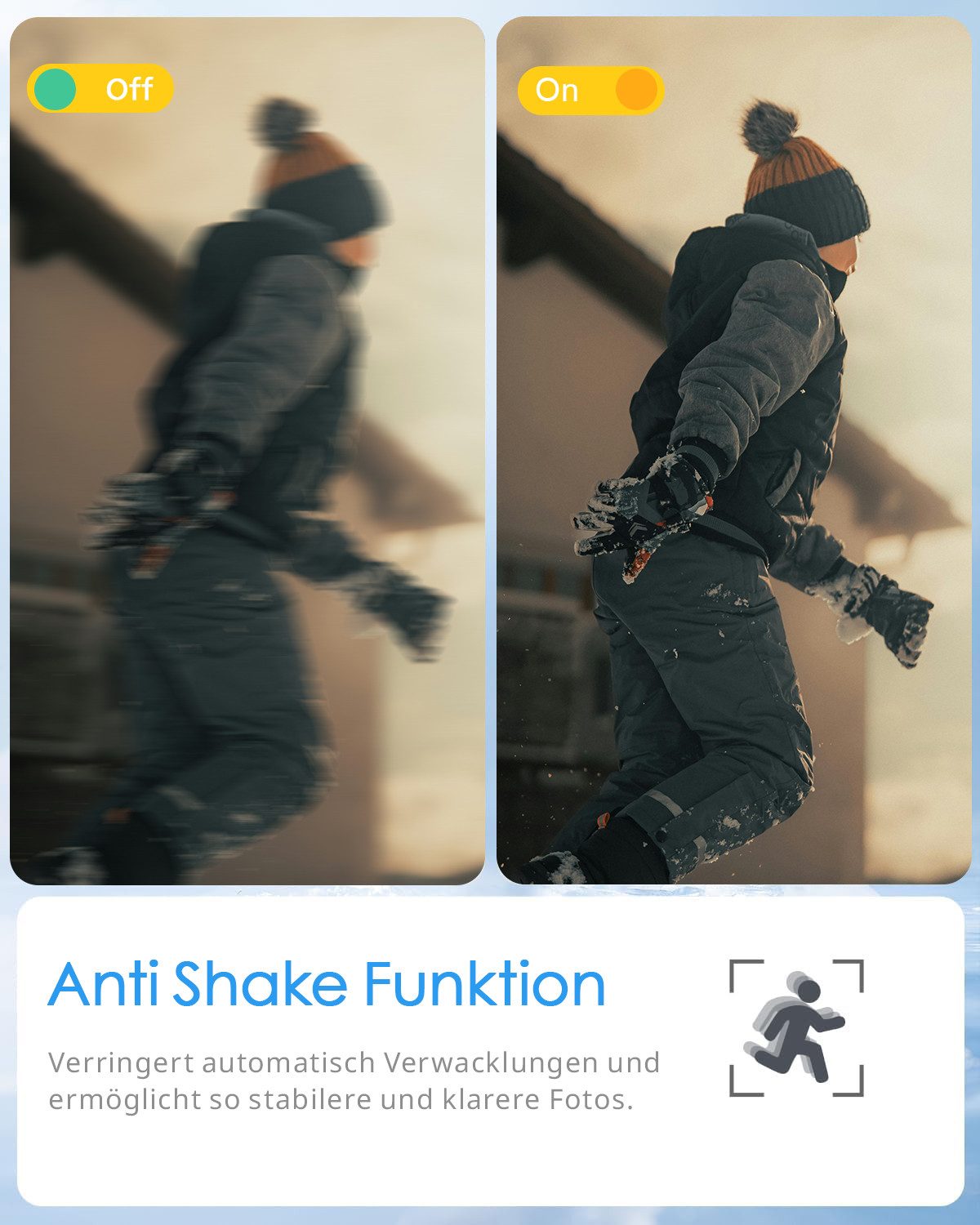 FANNOU Digitalkamera, 48MP 1080P FHD Fotokamera mit 3,0 Zoll Bildschirm Kompaktkamera (16X Digitalzoom Tragbar Kompaktkamera, mit 32GB TF-Karte)