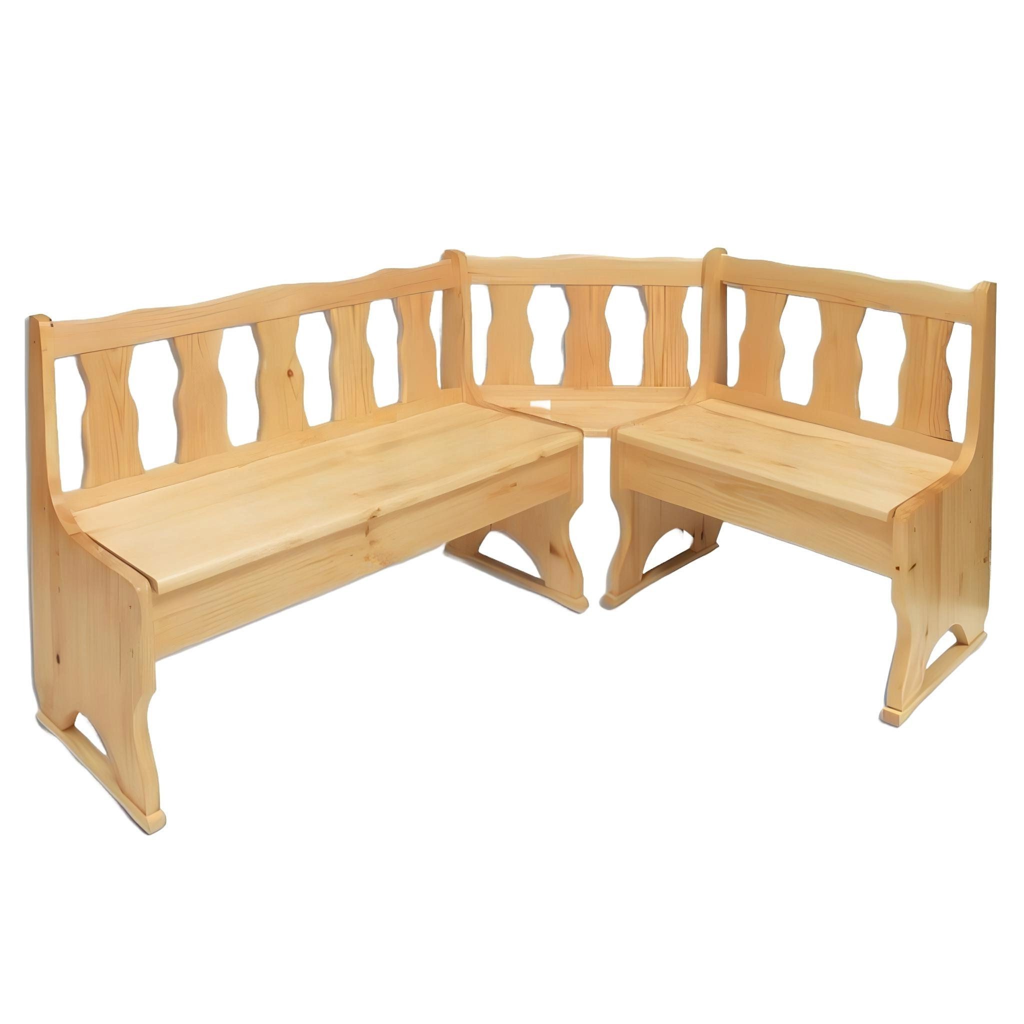 Xlmoebel Eckbank Neue Sitzgruppe für das Esszimmer mit Eckbank, Truhe und Hocker (1-St., Eckbank), Hergestellt in Europa