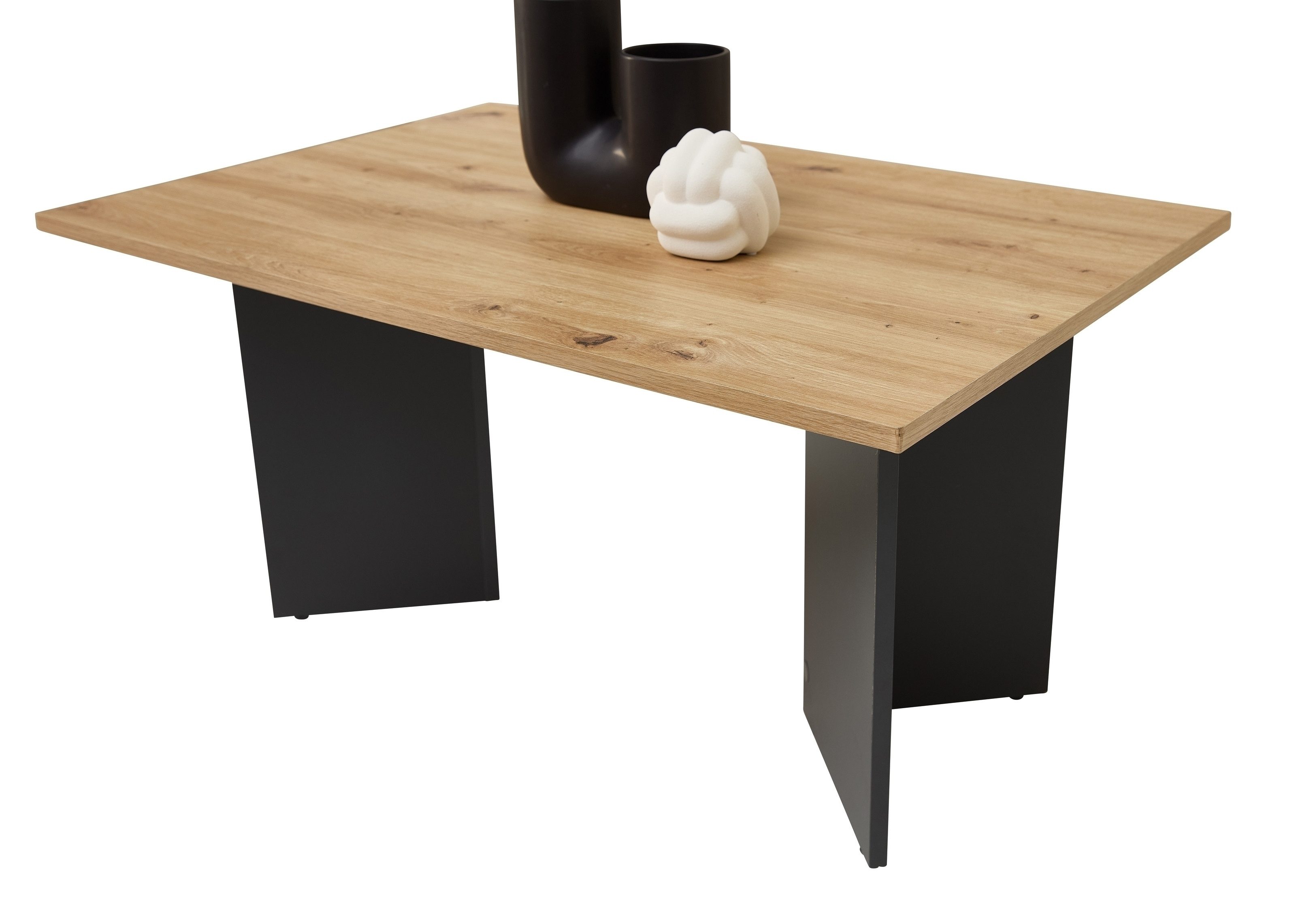 Stolkom Sp.z.o.o. Couchtisch in Artisan Eiche Dekor, grau - 86x44x58cm (BxHxT)