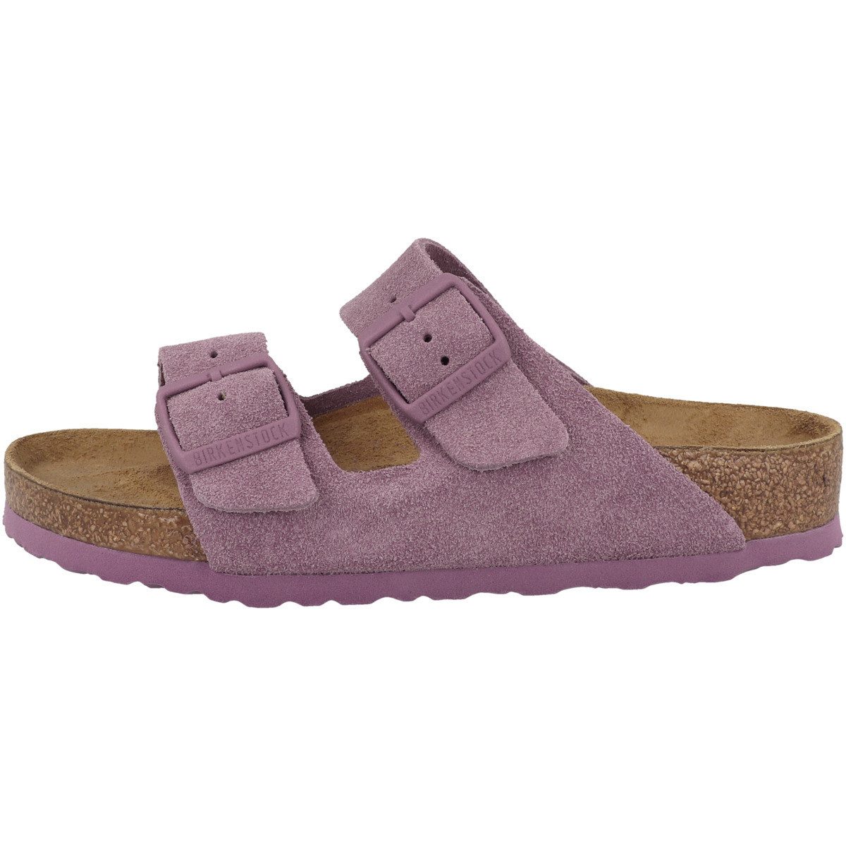 Birkenstock Arizona Veloursleder normal Unisex Erwachsene Pantolette Sandaletten, Sommerschuhe, Badeschuhe, Riemchen, Schlappen