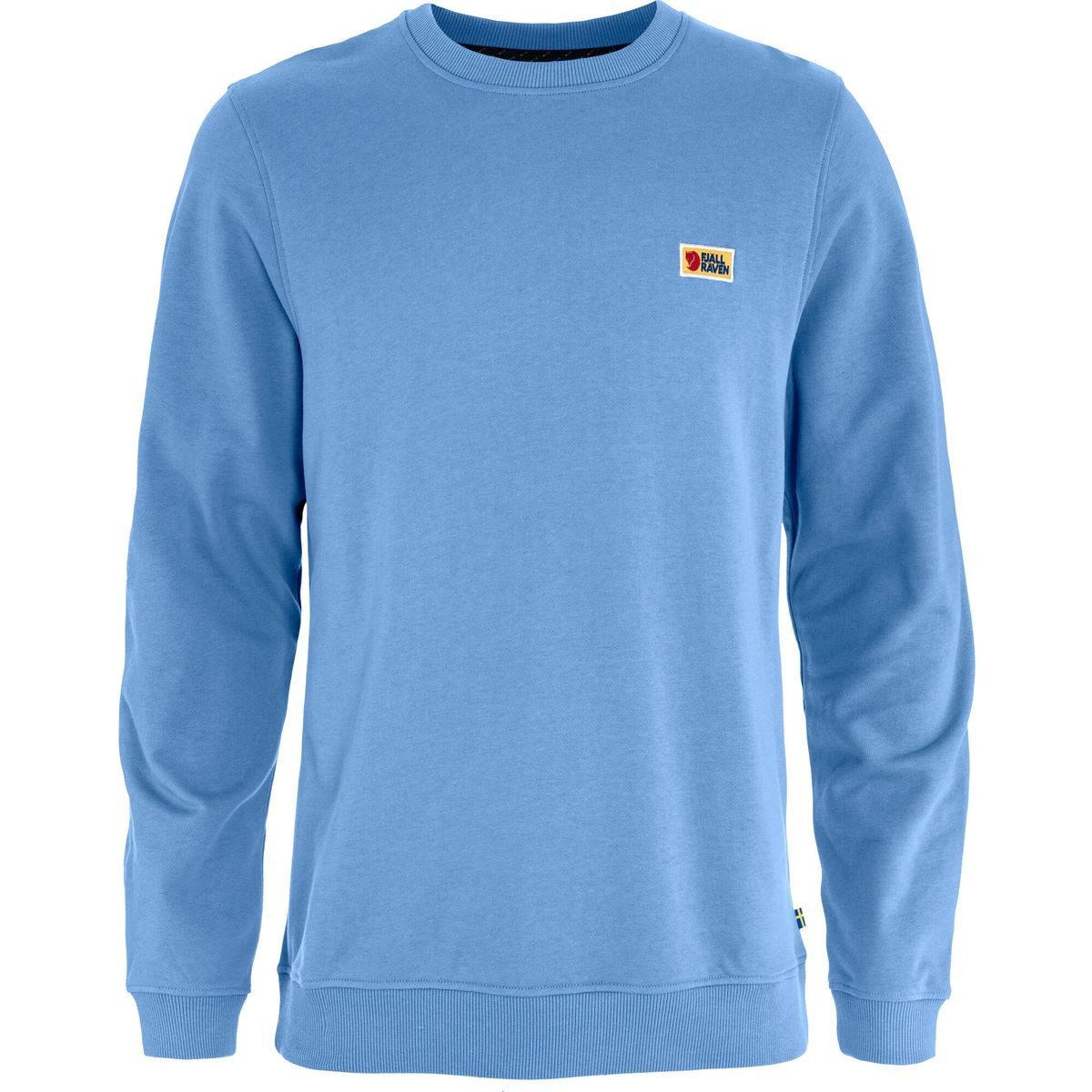 Fjällräven Sweatshirt Vardag Sweater M Zeitloser Pullover aus Baumwolle mit gerippten Details, ideal für