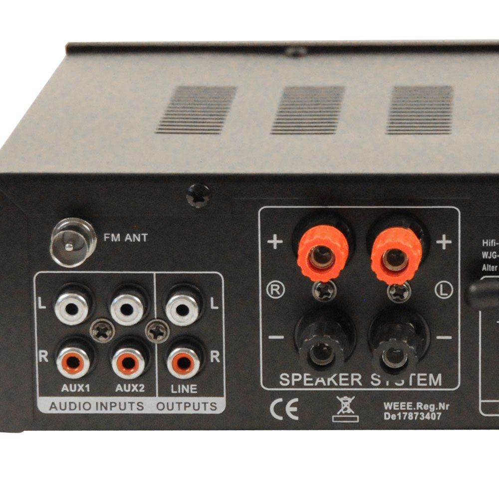 Verstärker FM USB etc-shop Tuner Receiver Radio Verstärker SD) (Stereo Bluetooth