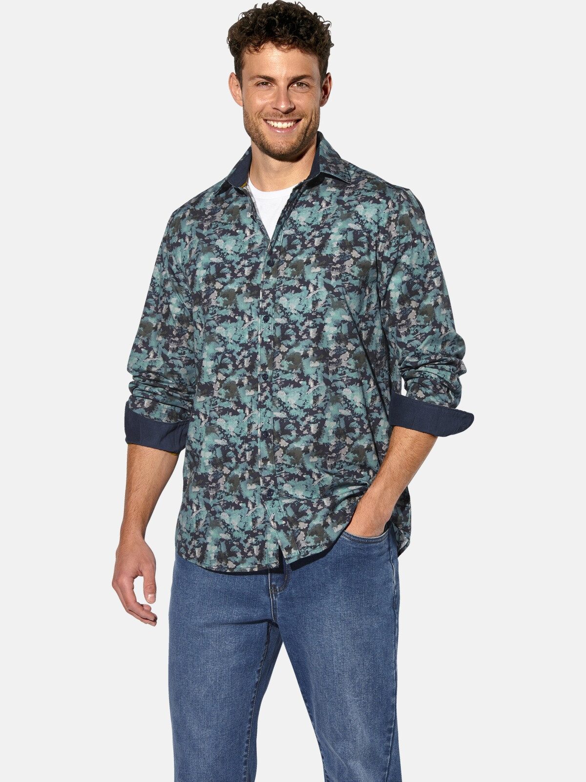 Babista Langarmhemd OLRIN im Multicolor-Design günstig online kaufen