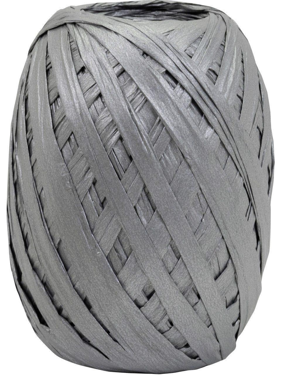 Braun+Company Atelier Упаковочная бумага Raffia Ei silber 30 m