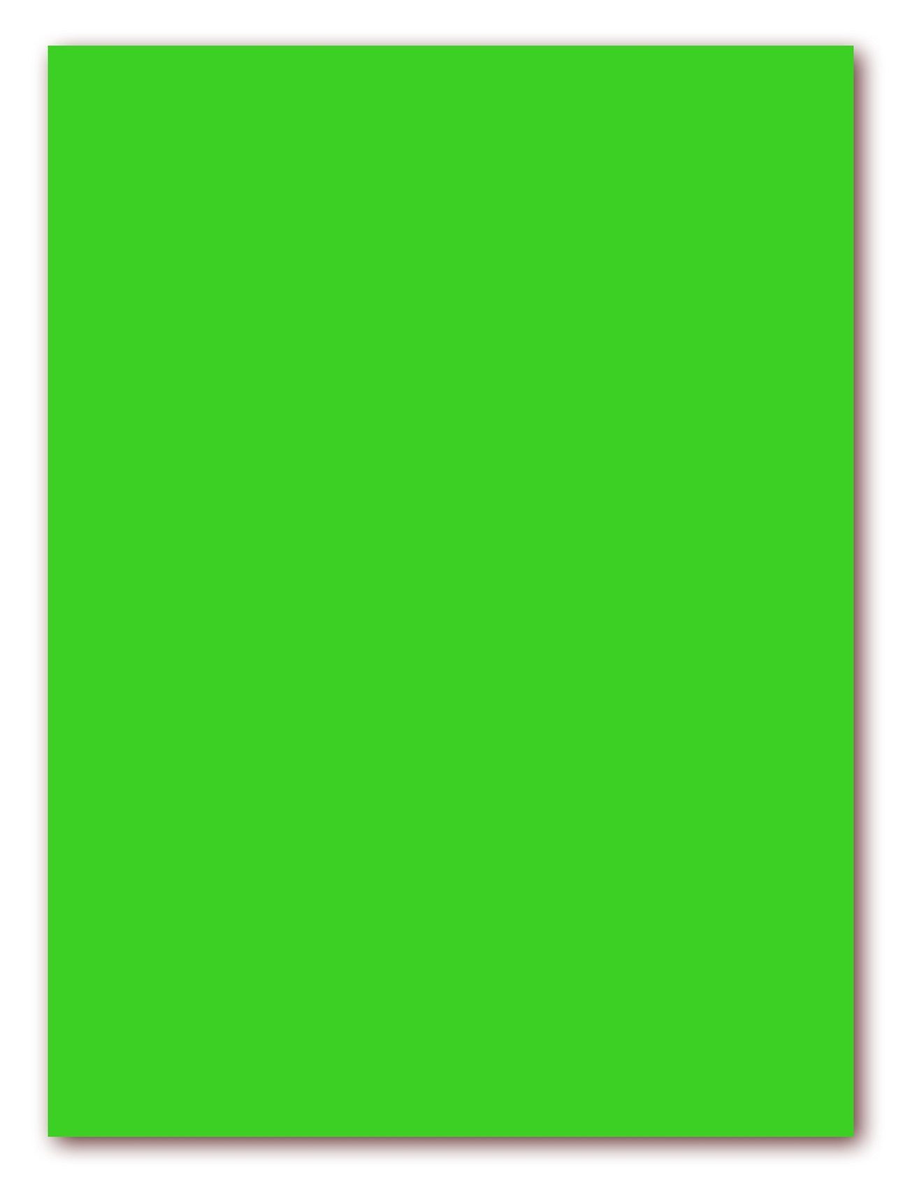 Briefpapier farbiger Briefbogen NEON Grün DIN A4, DIN A5, DIN A6, DIN lang