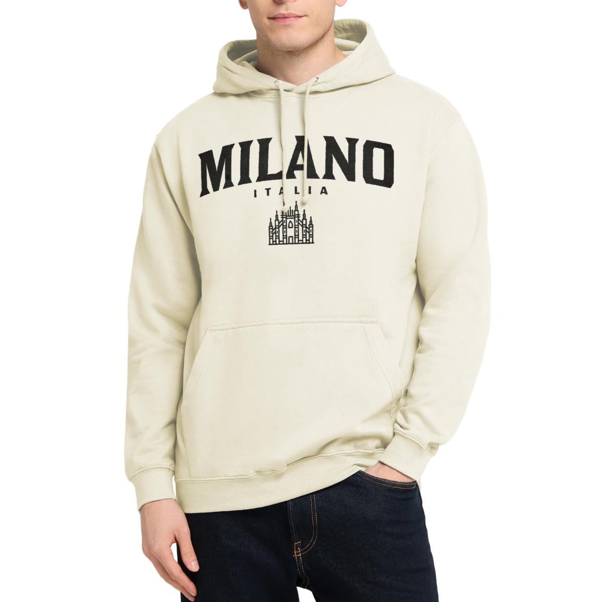 Spreadshirt Hoodie Milano Italia Mailänder Dom Unisex Hoodie (1-tlg)