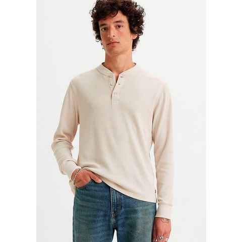 Levi's® Langarmshirt THERMAL 3 BTTN HENLEY