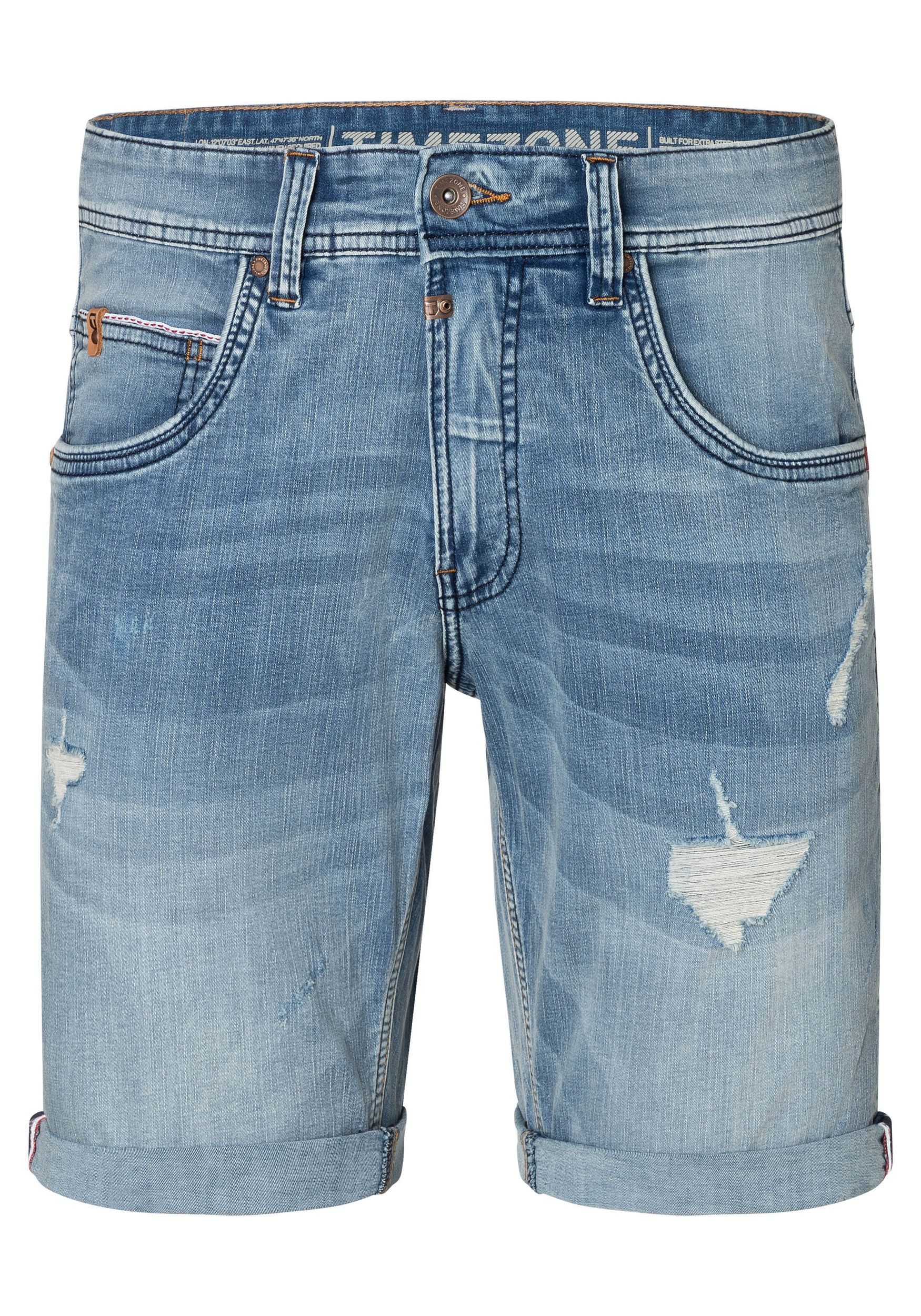TIMEZONE Jeansshorts Männer Regular Fit Slim günstig online kaufen