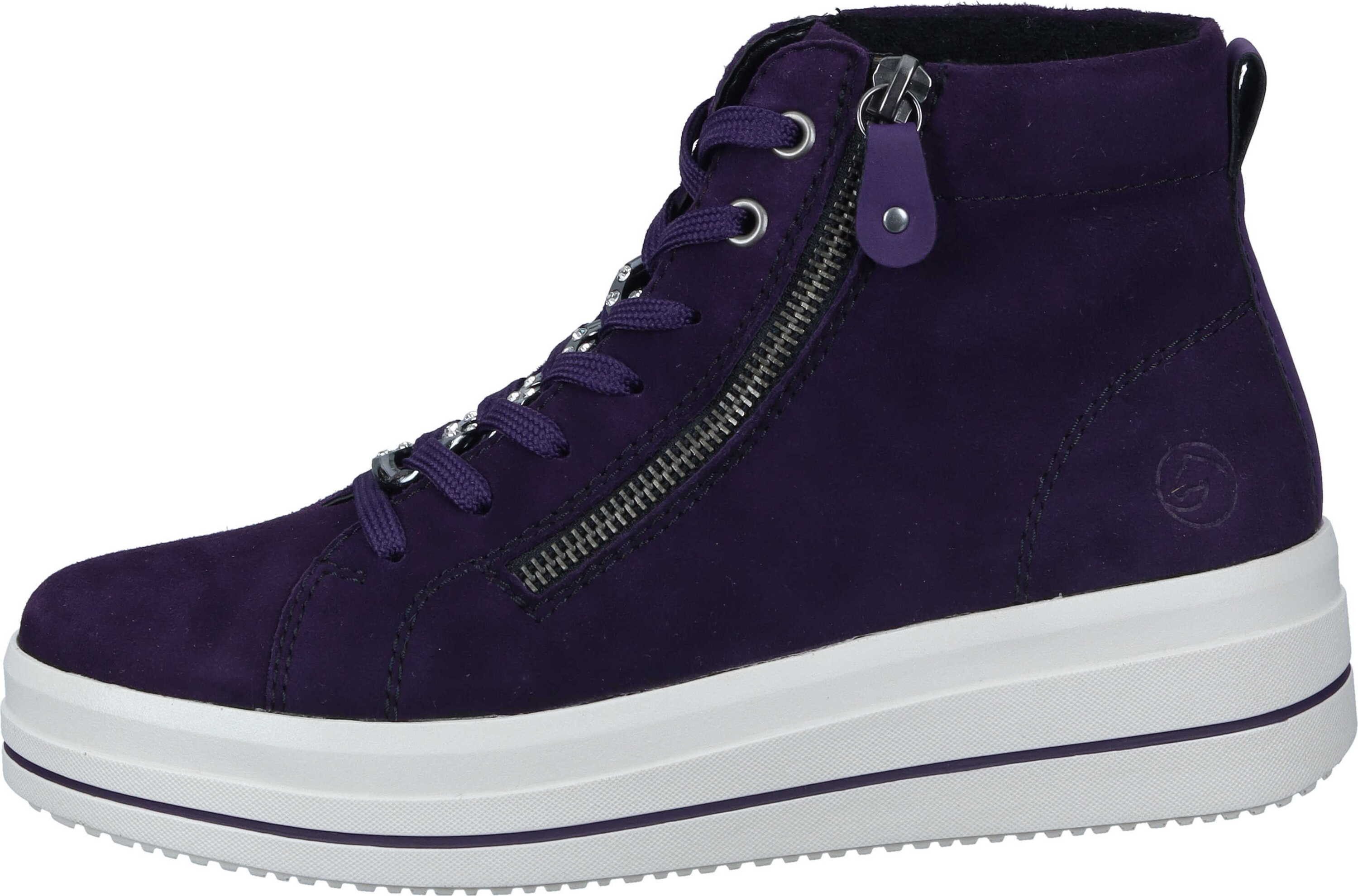 Remonte Stiefeletten Stiefel aus Veloursleder günstig online kaufen