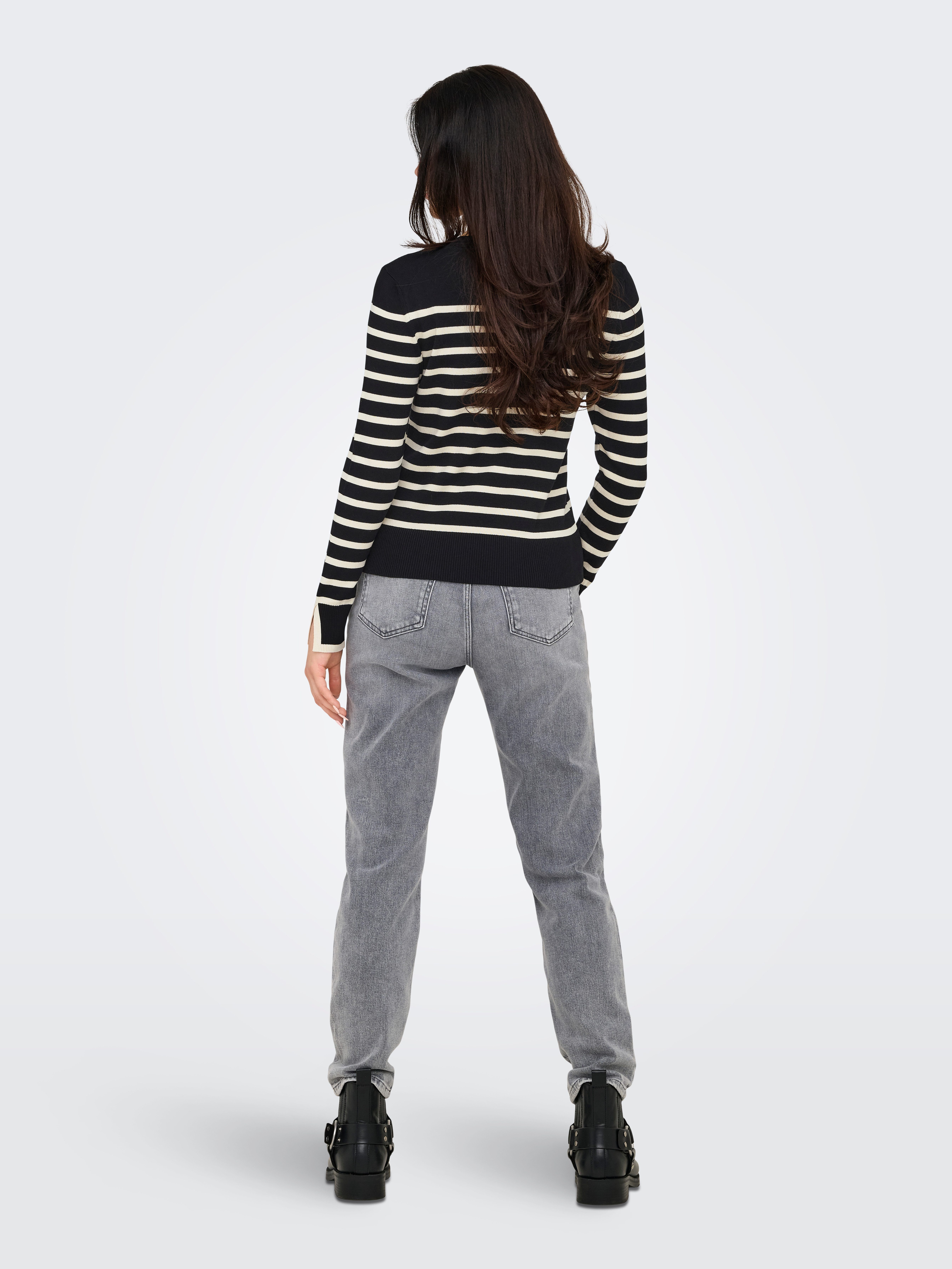 ONLY Rundhalspullover ONLKALANA LS O-NECK KNT NCA