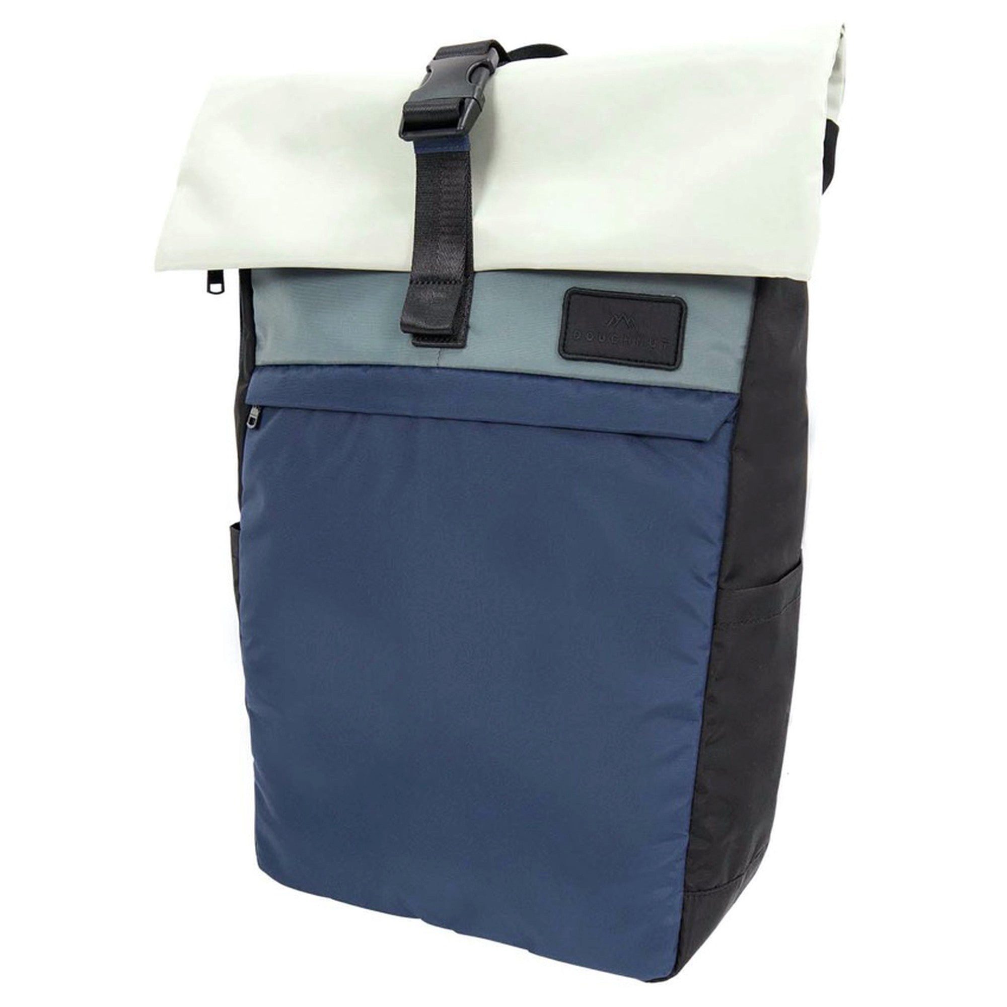 Doughnut Rucksack Jetpack Go Wild 22 - Rolltop Rucksack 48-68 cm erw. (navy x grey)