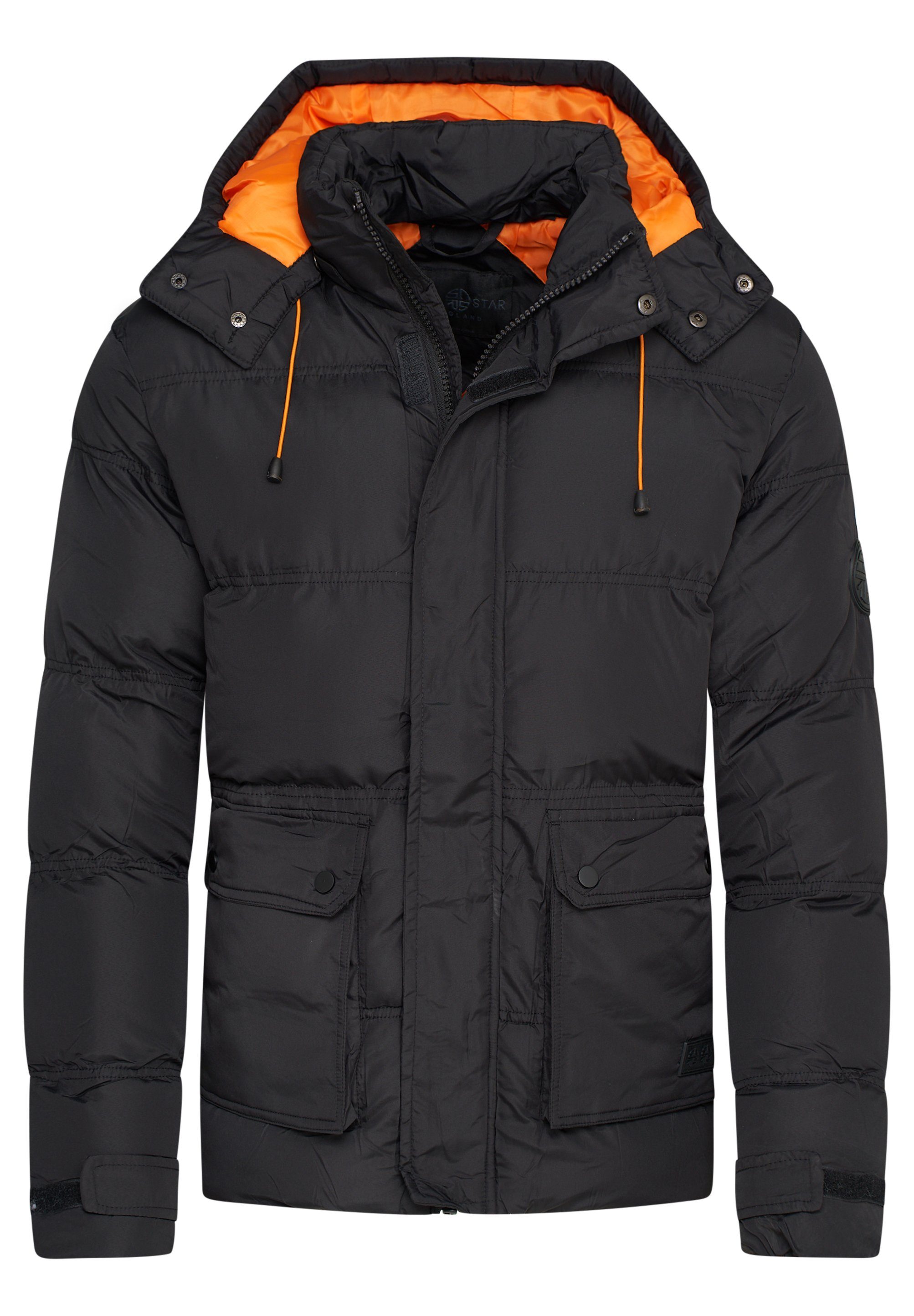 S2KELOWNA SOULSTAR Kapuze mit Black Winterjacke