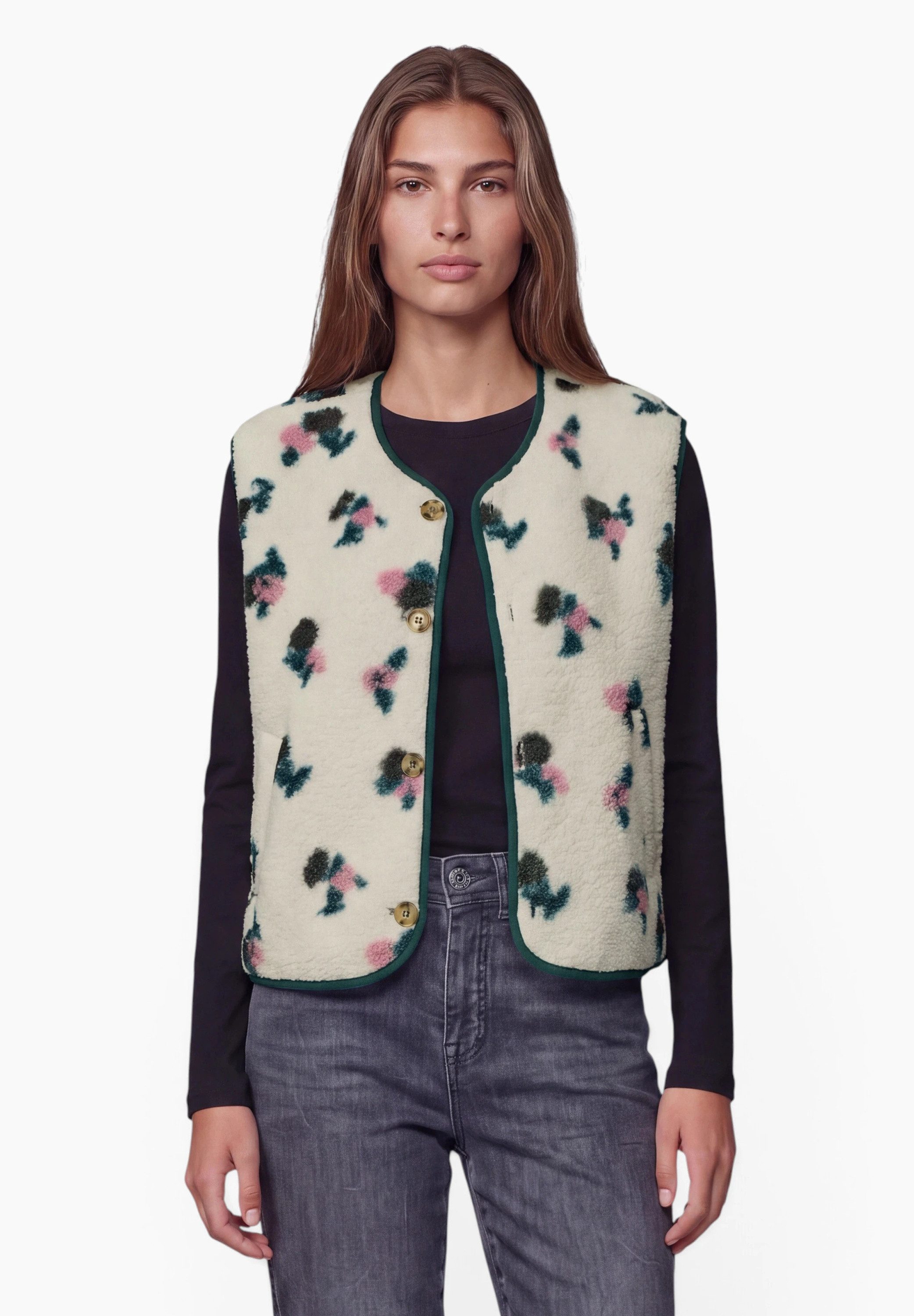 STREET ONE STUDIO Cardigan mit Knopfleiste