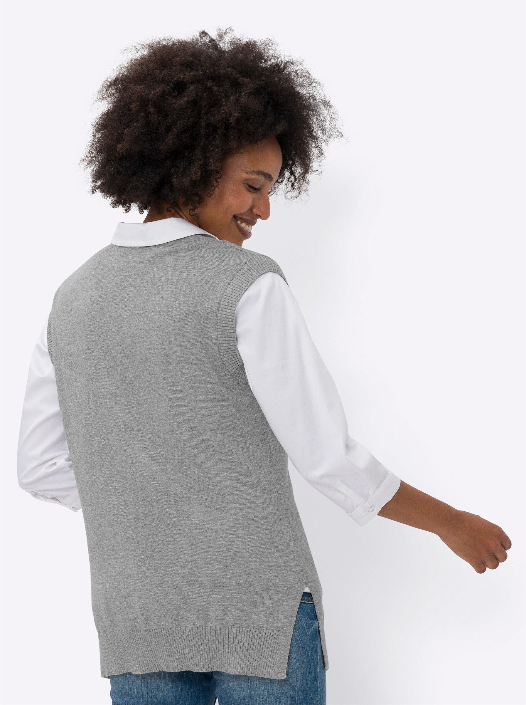 heine Pullunder Pullunder Ärmellos Jersey günstig online kaufen