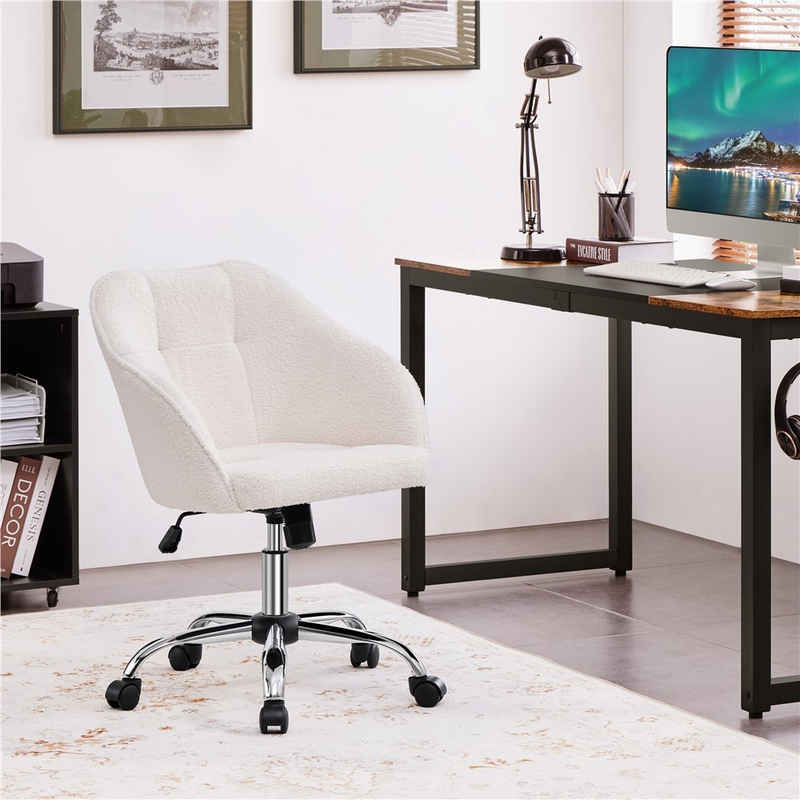 Yaheetech Drehstuhl, Bürostuhl 360 ° Schreibtischstuhl höhenverstellbar