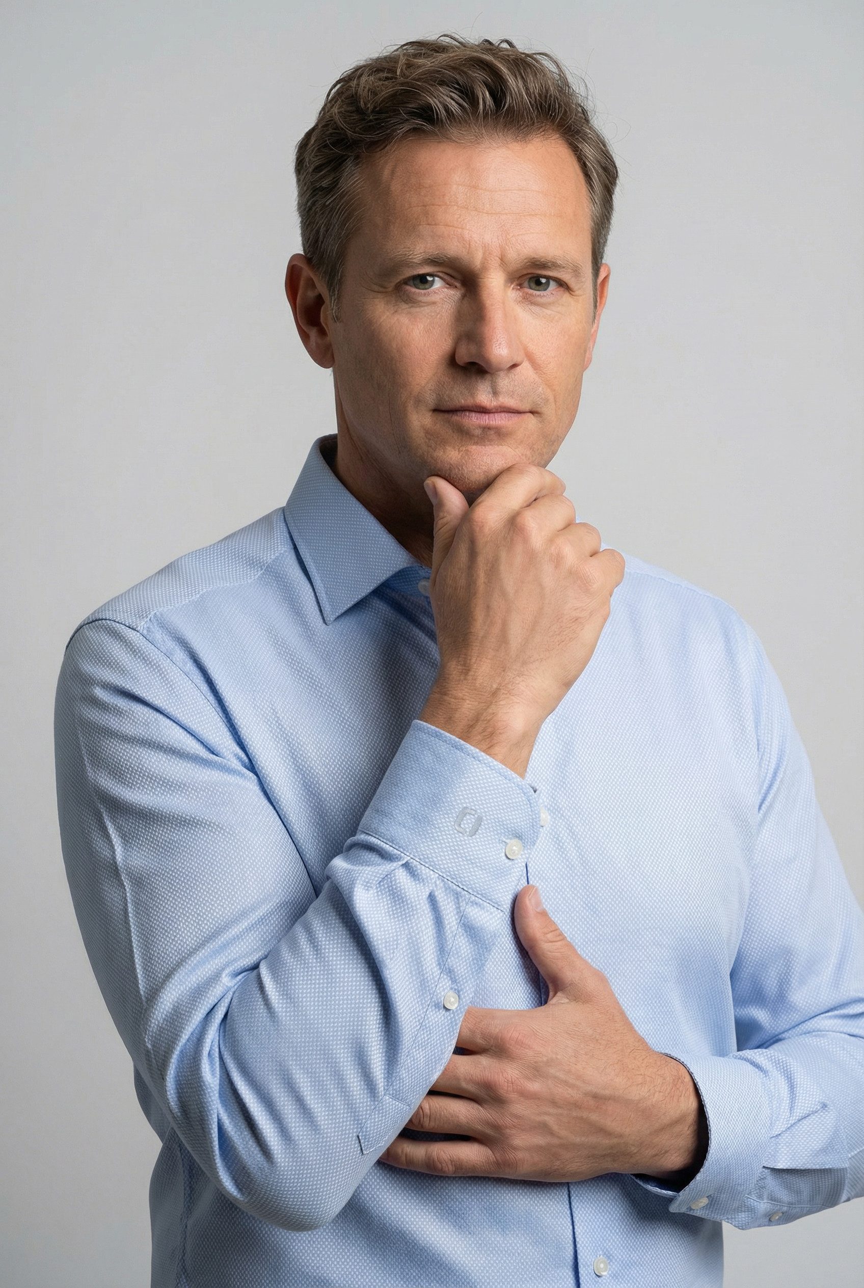 OLYMP Businesshemd Level Five body fit mit modischer Struktur