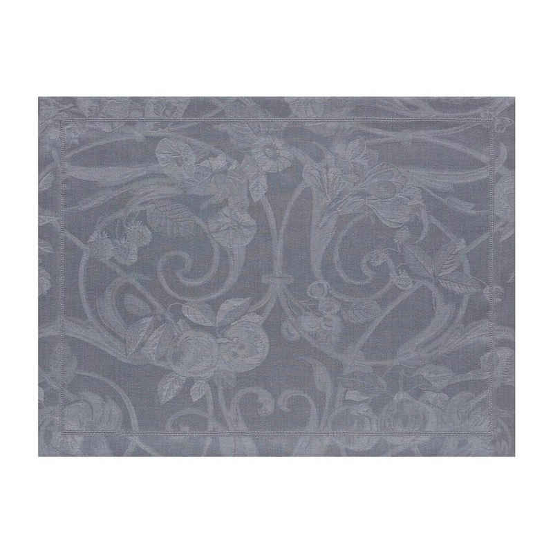 Platzset, Столовые наборы (2x Set) Tivoli Flanelle 38x50 cm, Le Jacquard Francais, (2er Set Столовые наборы, 2-St), unbehandelt