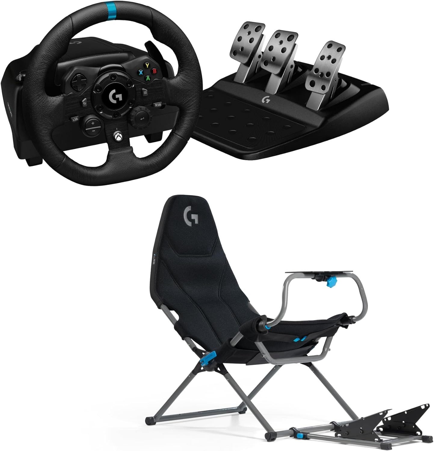 G923 + Logitech Playseat Challenge X, für Xbox X, S, Xbox One Gaming-Controller